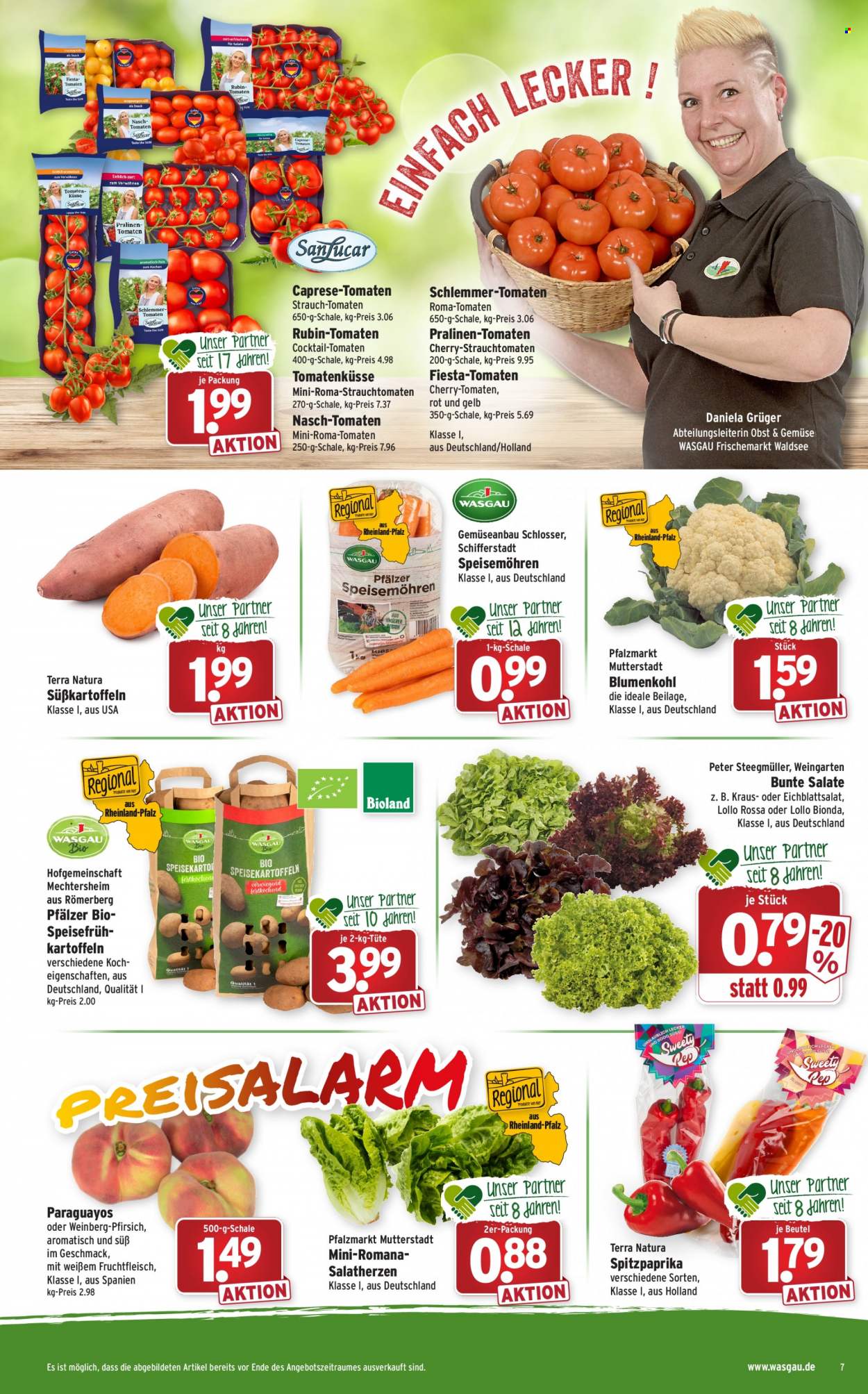 Wasgau Prospekte  - 18.07.2022 - 23.07.2022. Seite 7