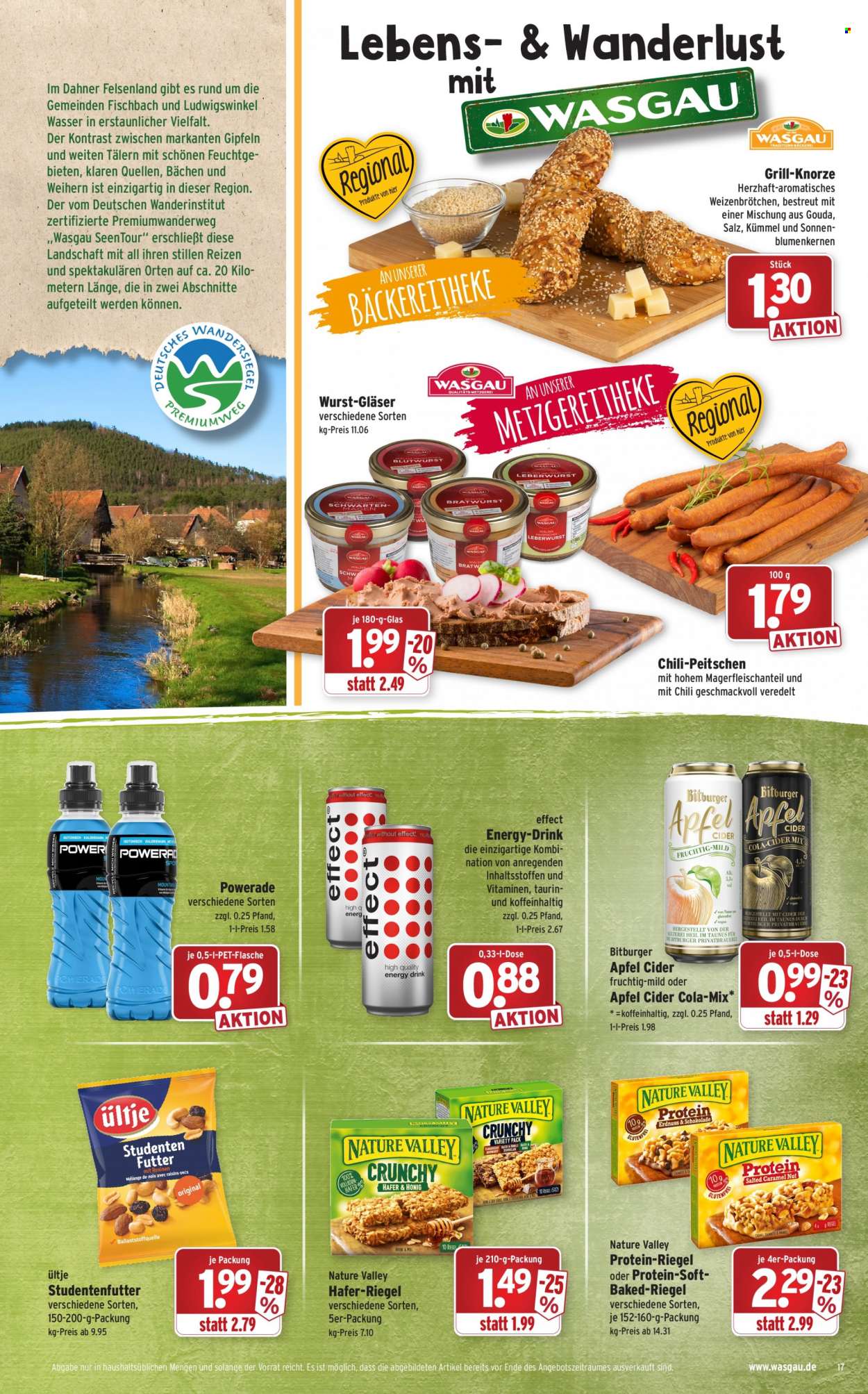 Wasgau Prospekte  - 18.07.2022 - 23.07.2022. Seite 17