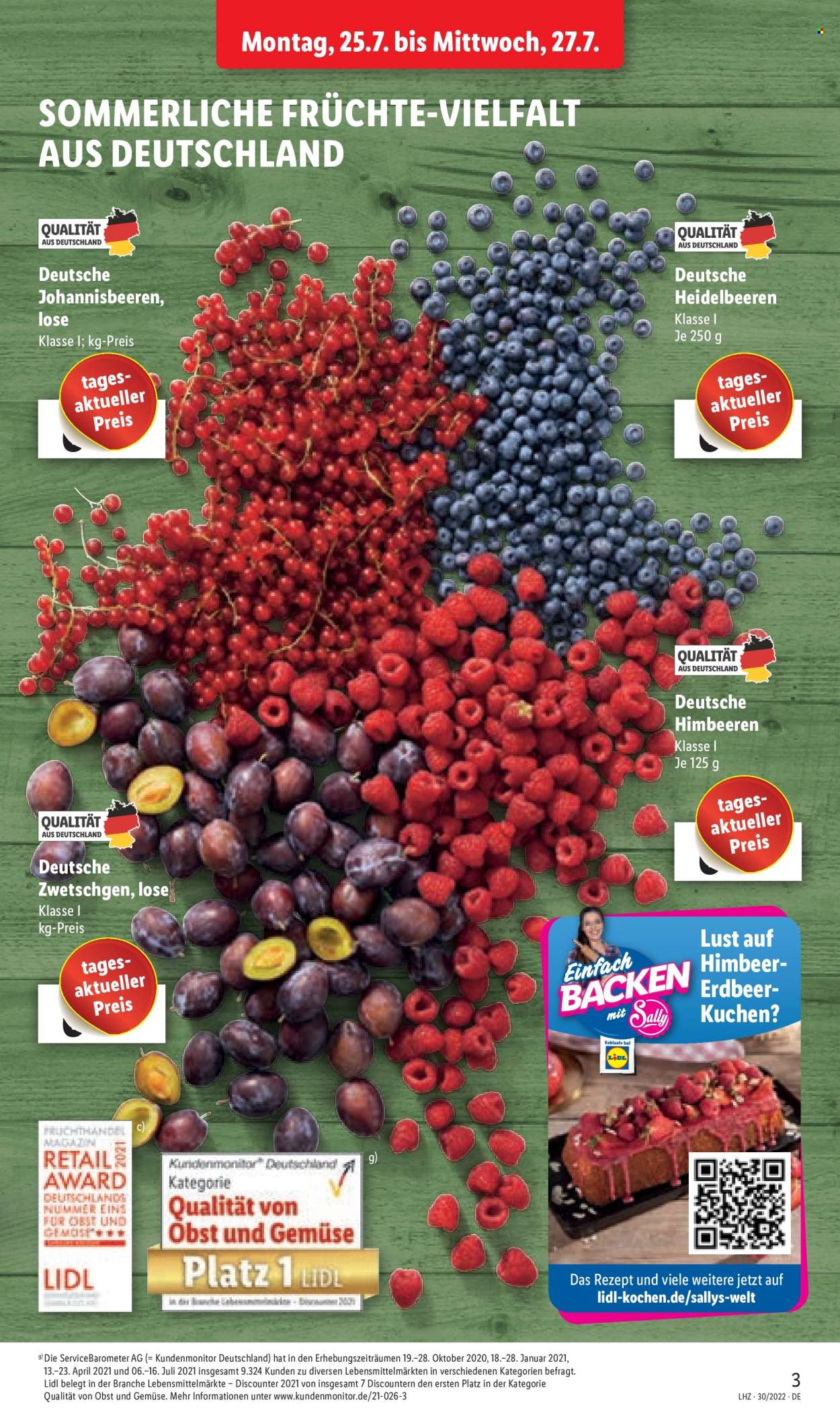 Lidl Prospekte  - 25.07.2022 - 30.07.2022. Seite 3