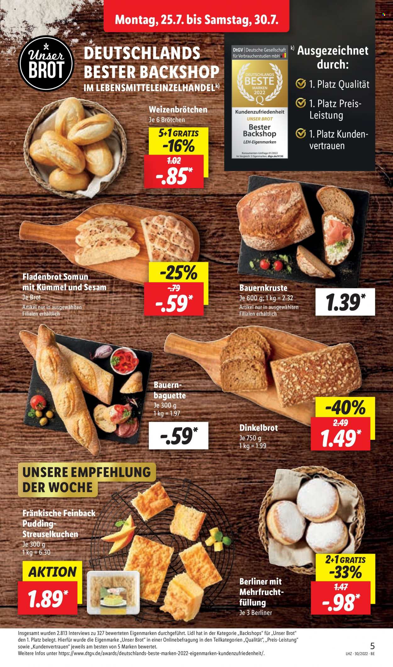 Lidl Prospekte  - 25.07.2022 - 30.07.2022. Seite 5