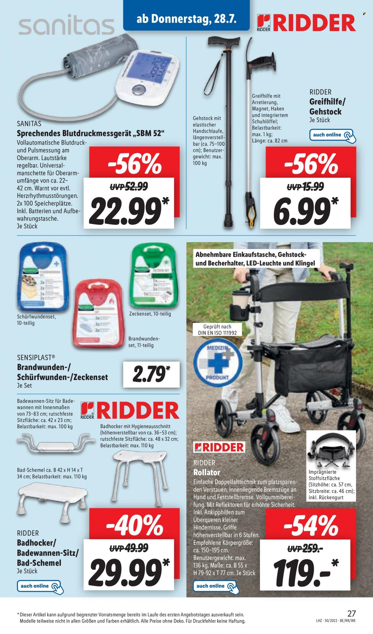 Lidl Prospekte  - 25.07.2022 - 30.07.2022. Seite 27