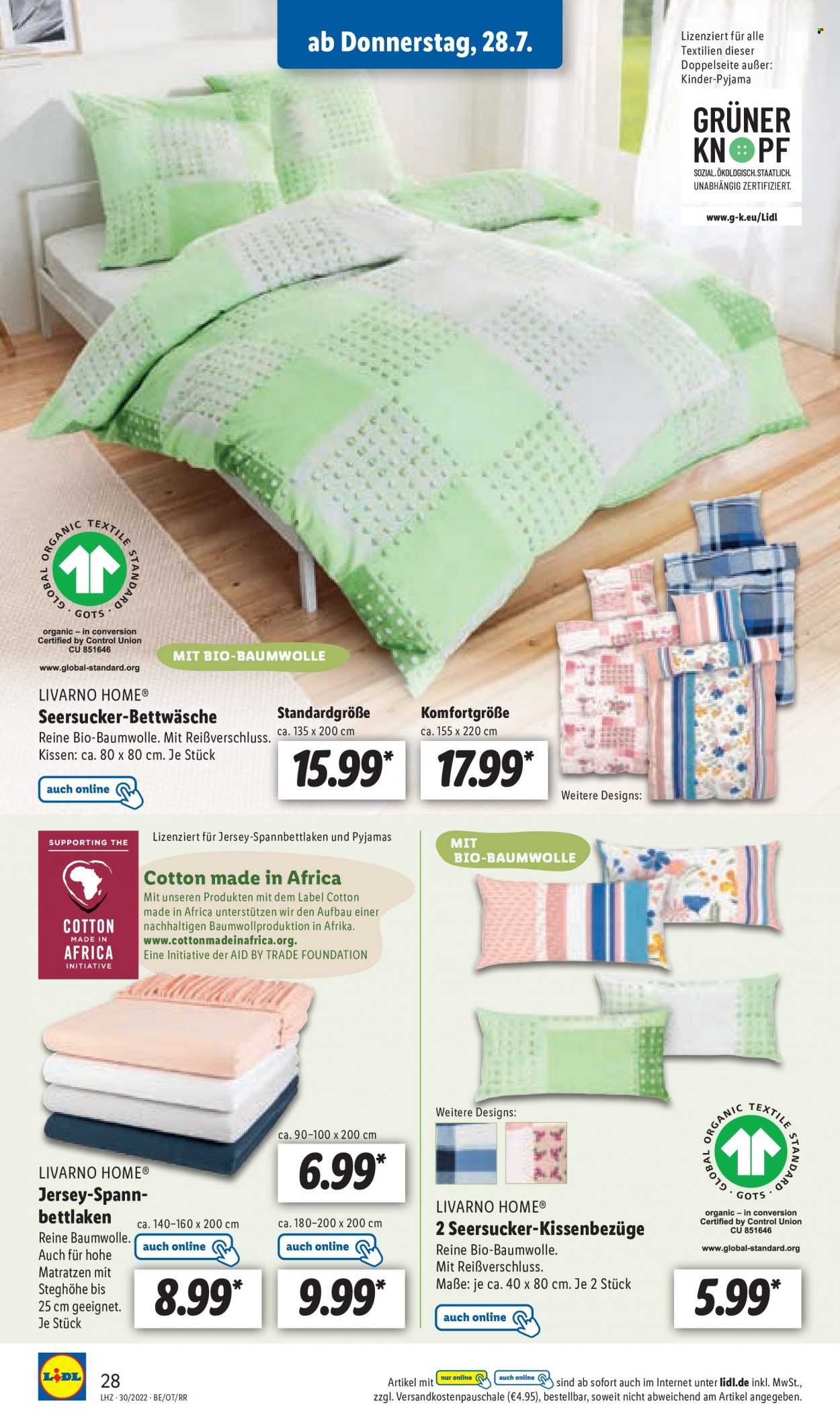 Lidl Prospekte  - 25.07.2022 - 30.07.2022. Seite 28