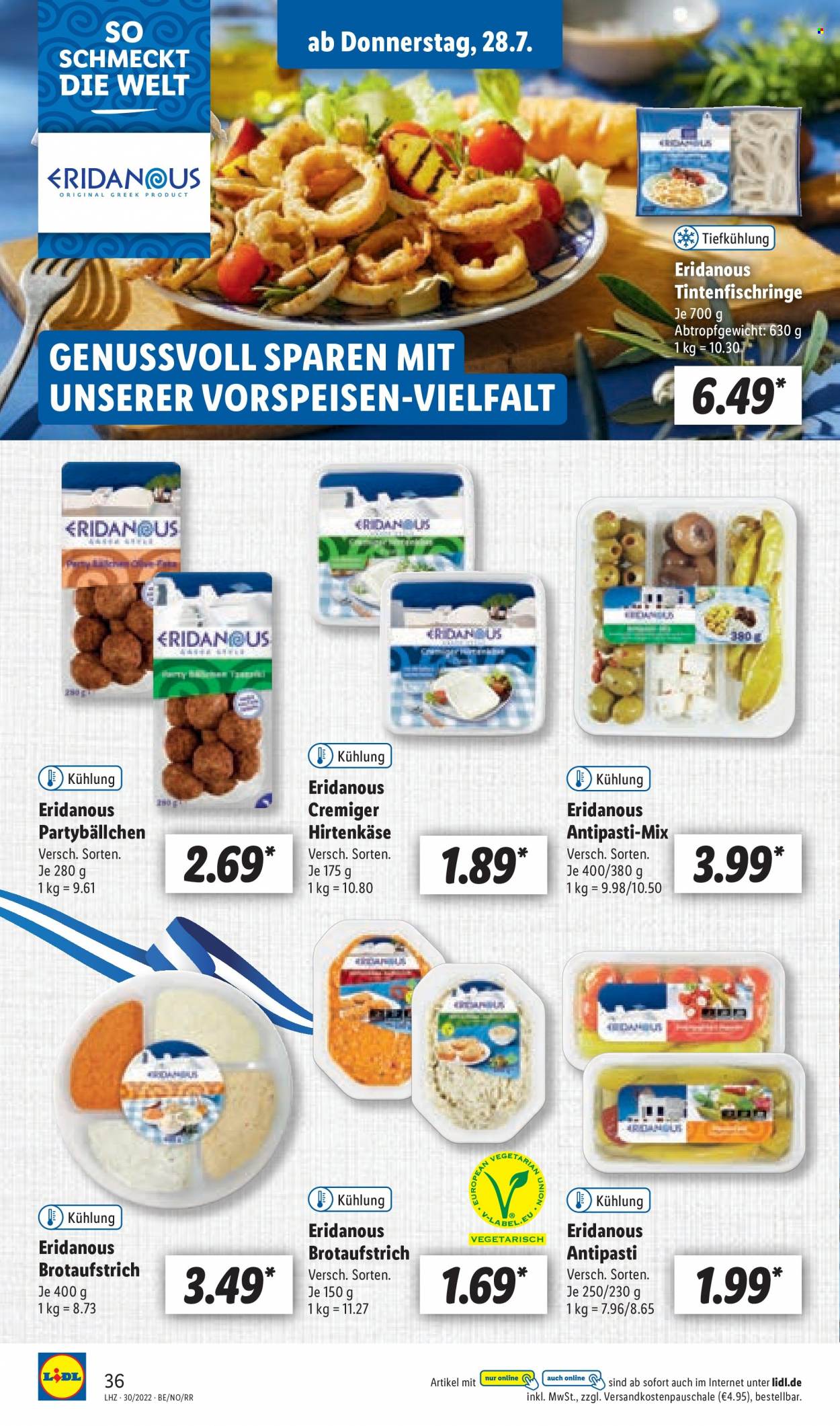 Lidl Prospekte  - 25.07.2022 - 30.07.2022. Seite 36