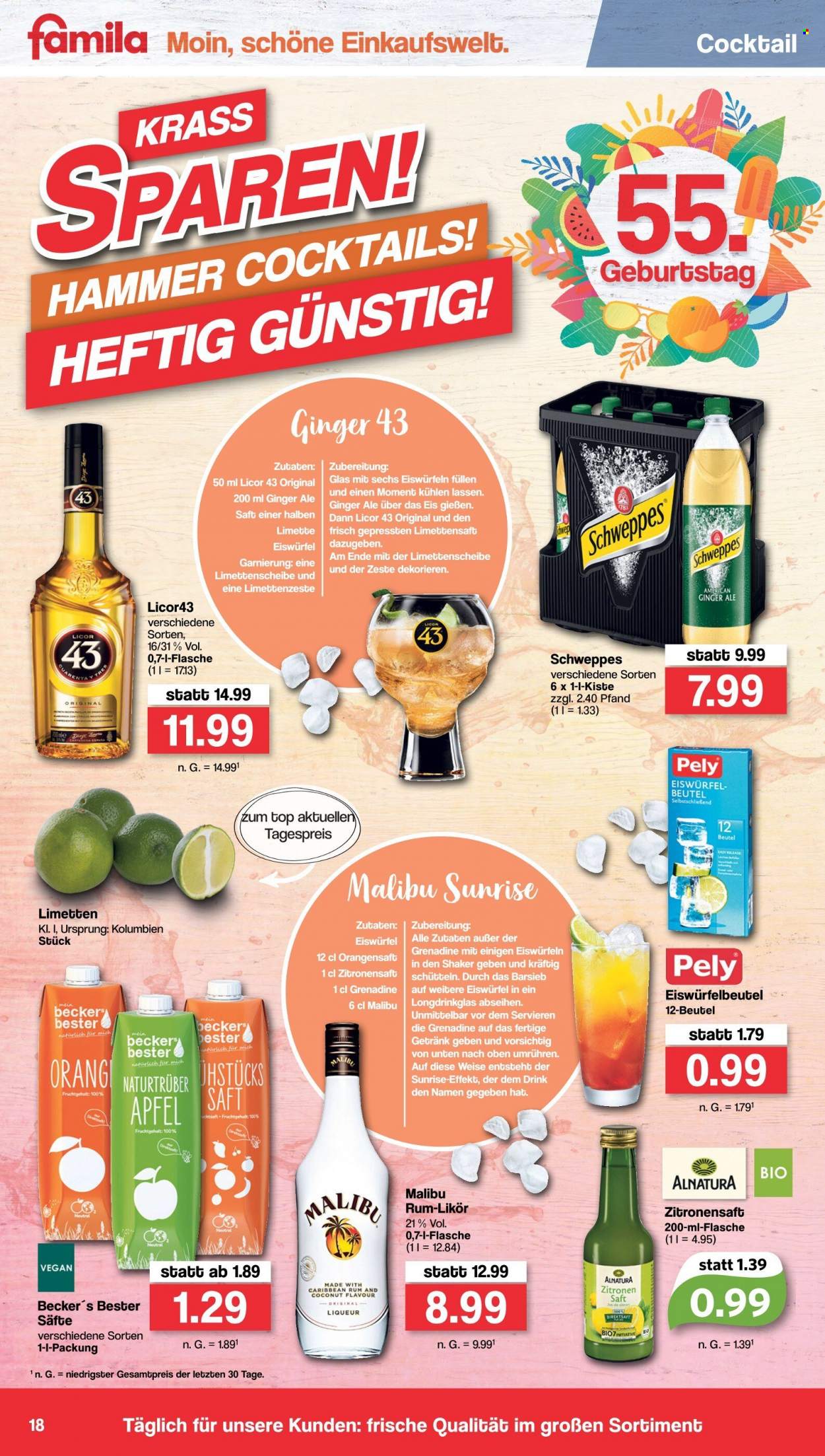 famila Prospekte  - 18.07.2022 - 23.07.2022. Seite 18
