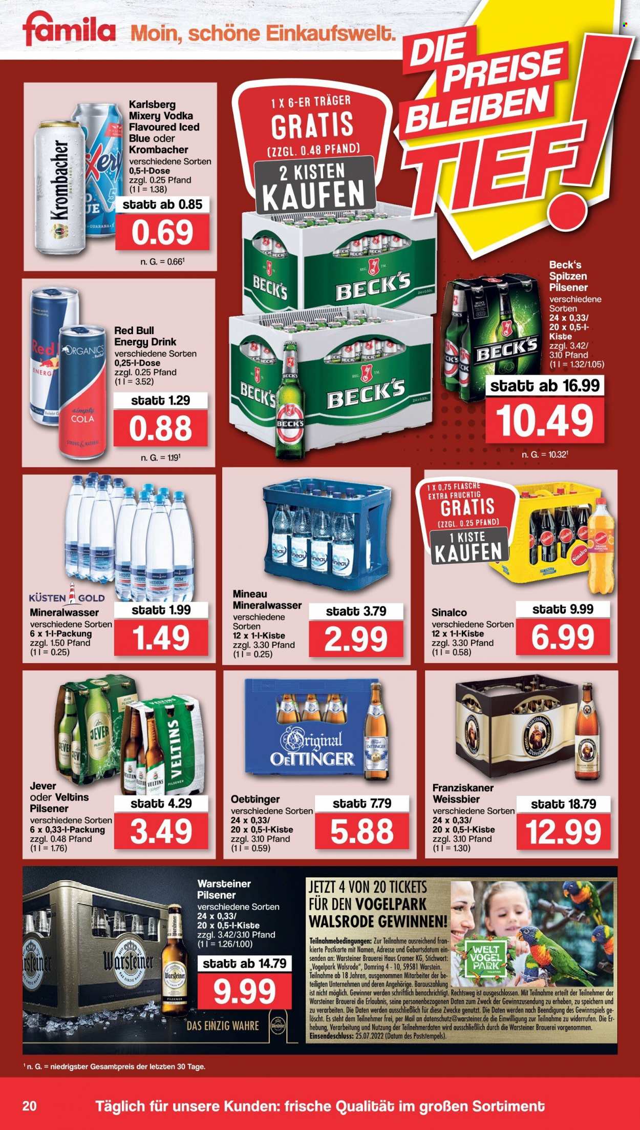 famila Prospekte  - 18.07.2022 - 23.07.2022. Seite 20
