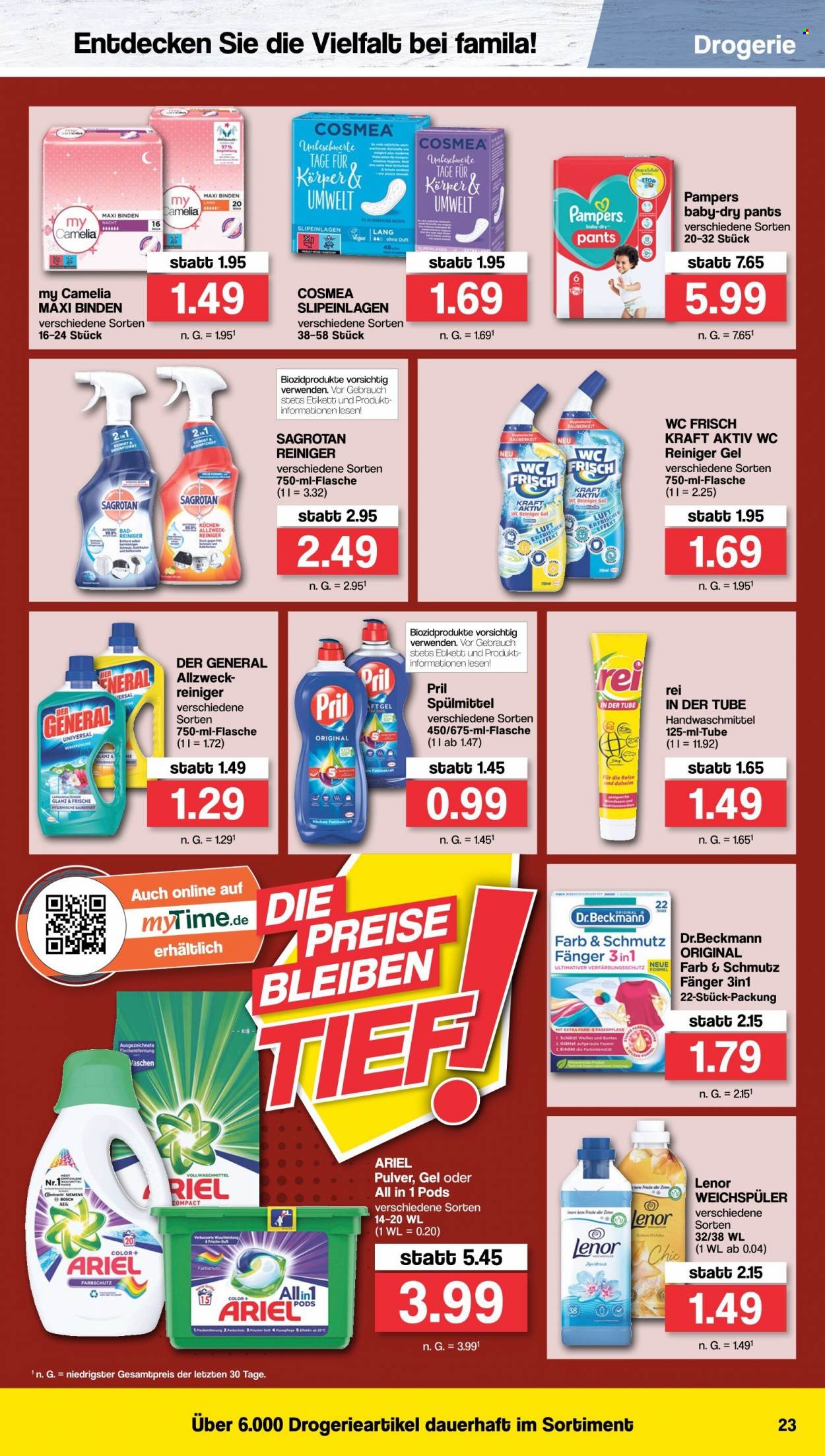 famila Prospekte  - 18.07.2022 - 23.07.2022. Seite 23