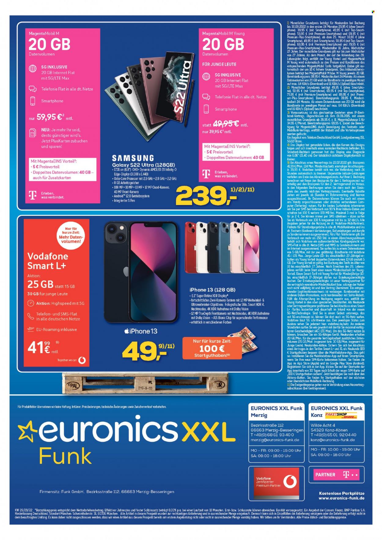 Euronics Prospekte  - 17.07.2022 - 22.07.2022. Seite 8