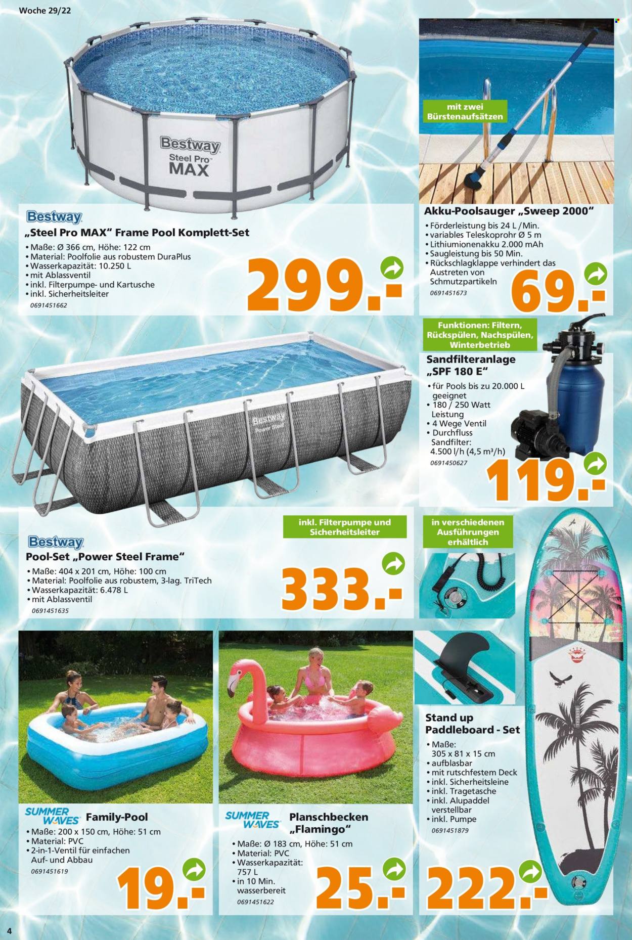 Globus Baumarkt Prospekte  - 18.07.2022 - 23.07.2022. Seite 4