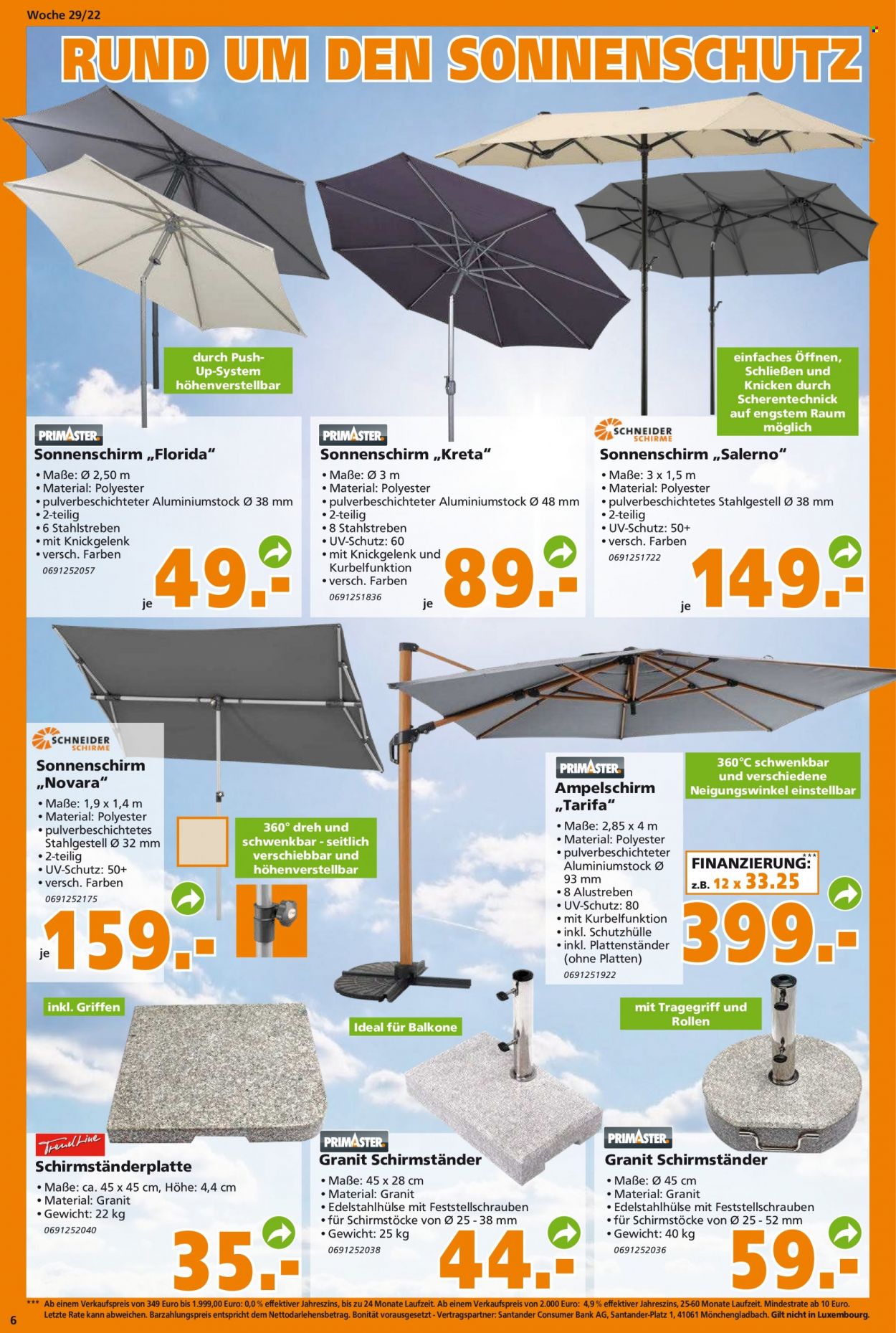 Globus Baumarkt Prospekte  - 18.07.2022 - 23.07.2022. Seite 6