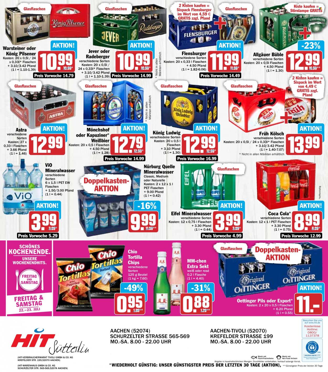 Hit Prospekte  - 18.07.2022 - 23.07.2022. Seite 16
