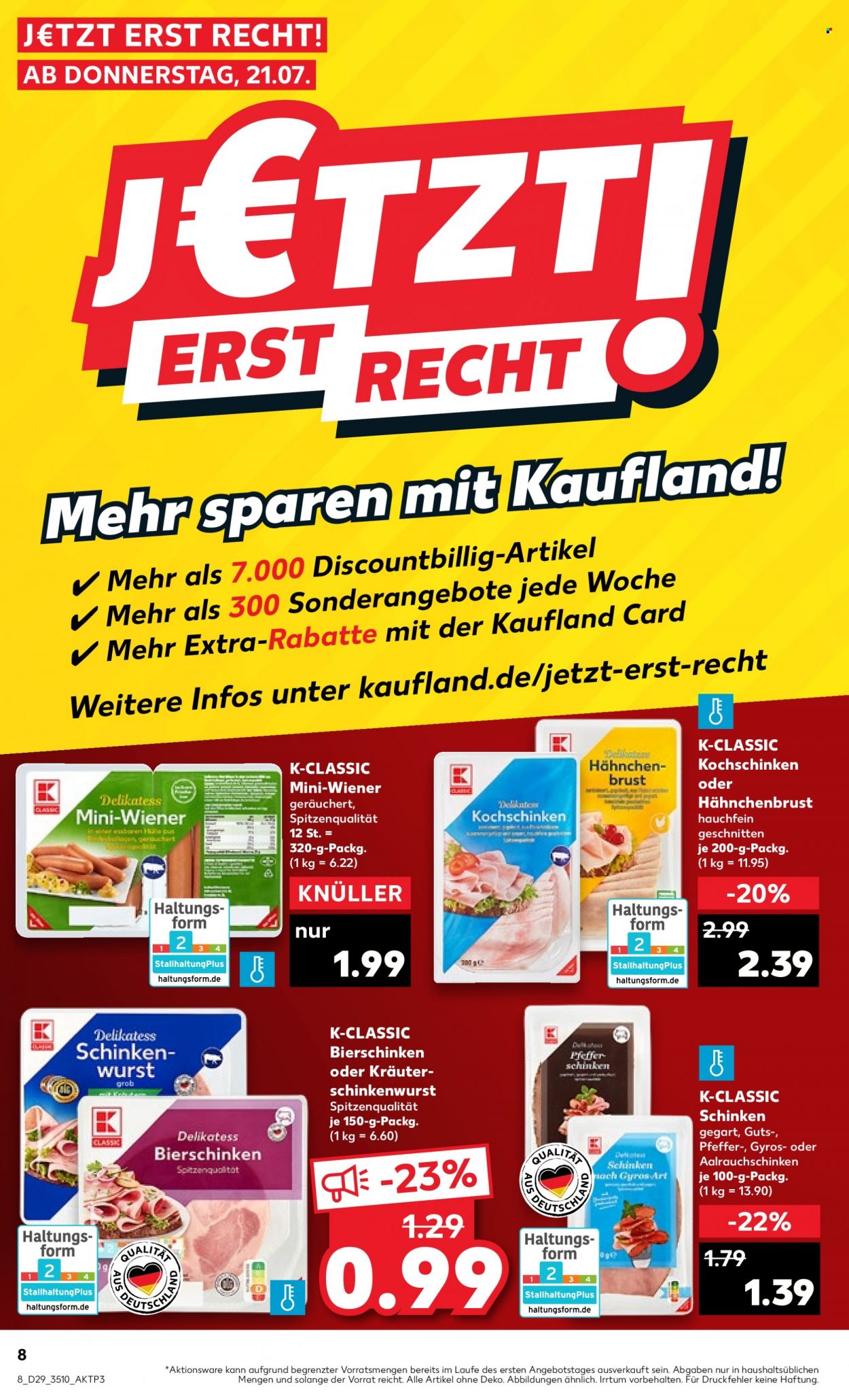Kaufland Prospekte  - 21.07.2022 - 27.07.2022. Seite 8