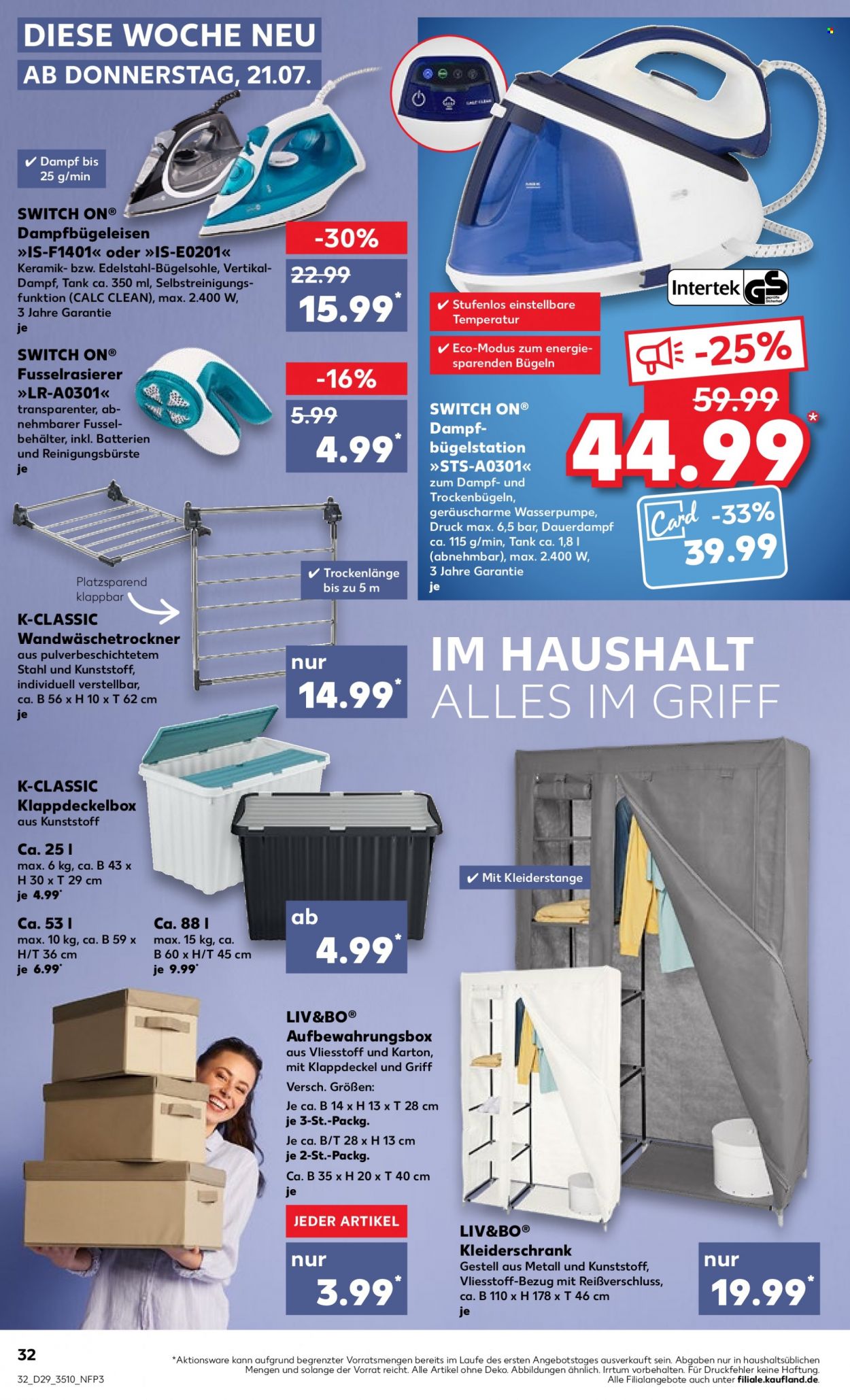 Kaufland Prospekte  - 21.07.2022 - 27.07.2022. Seite 32