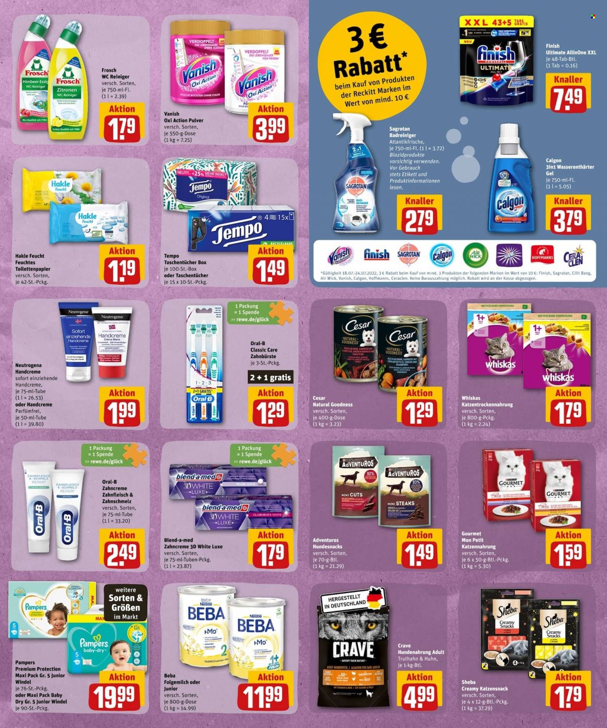 REWE Prospekte  - 18.07.2022 - 23.07.2022. Seite 25