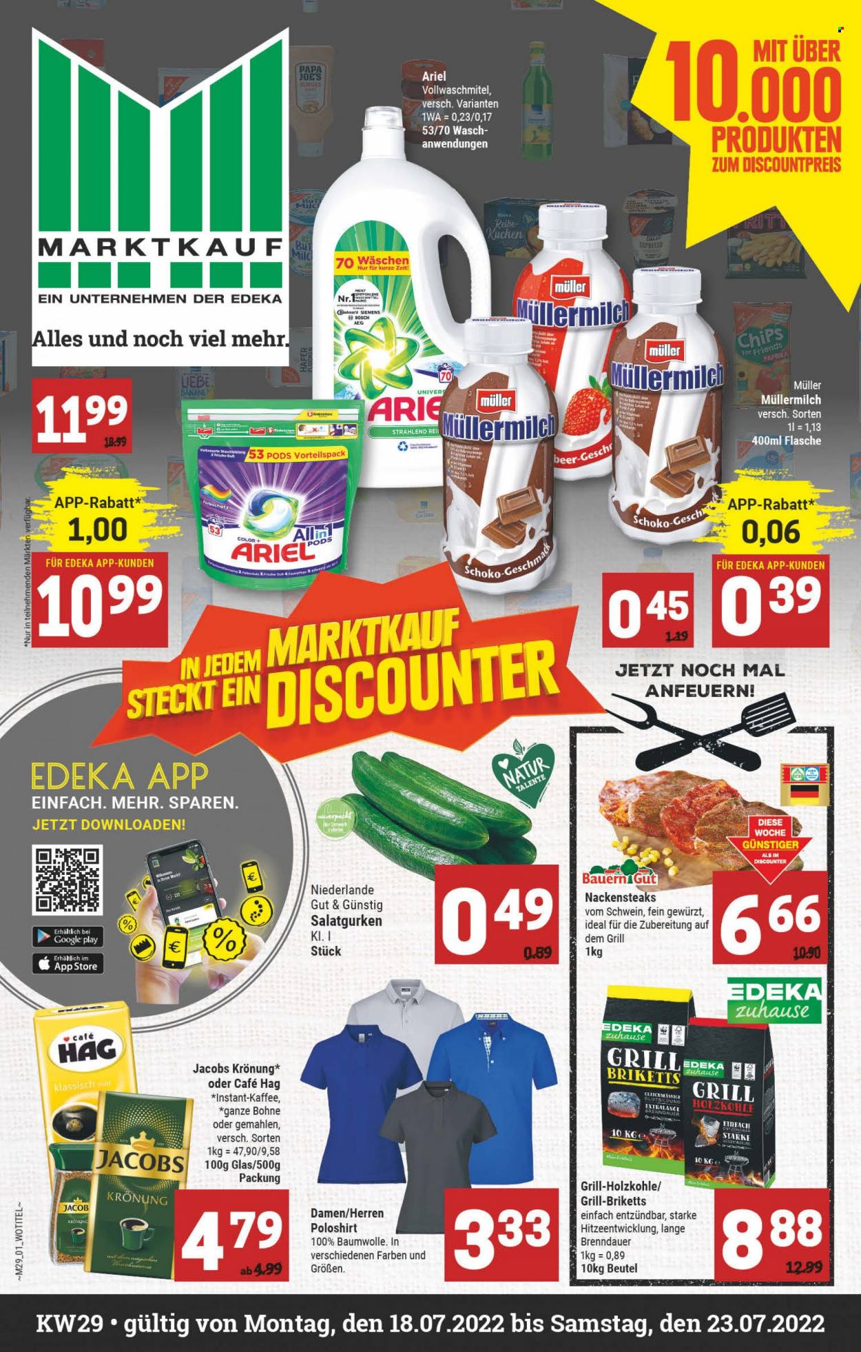 Marktkauf Prospekte  - 18.07.2022 - 23.07.2022. Seite 1