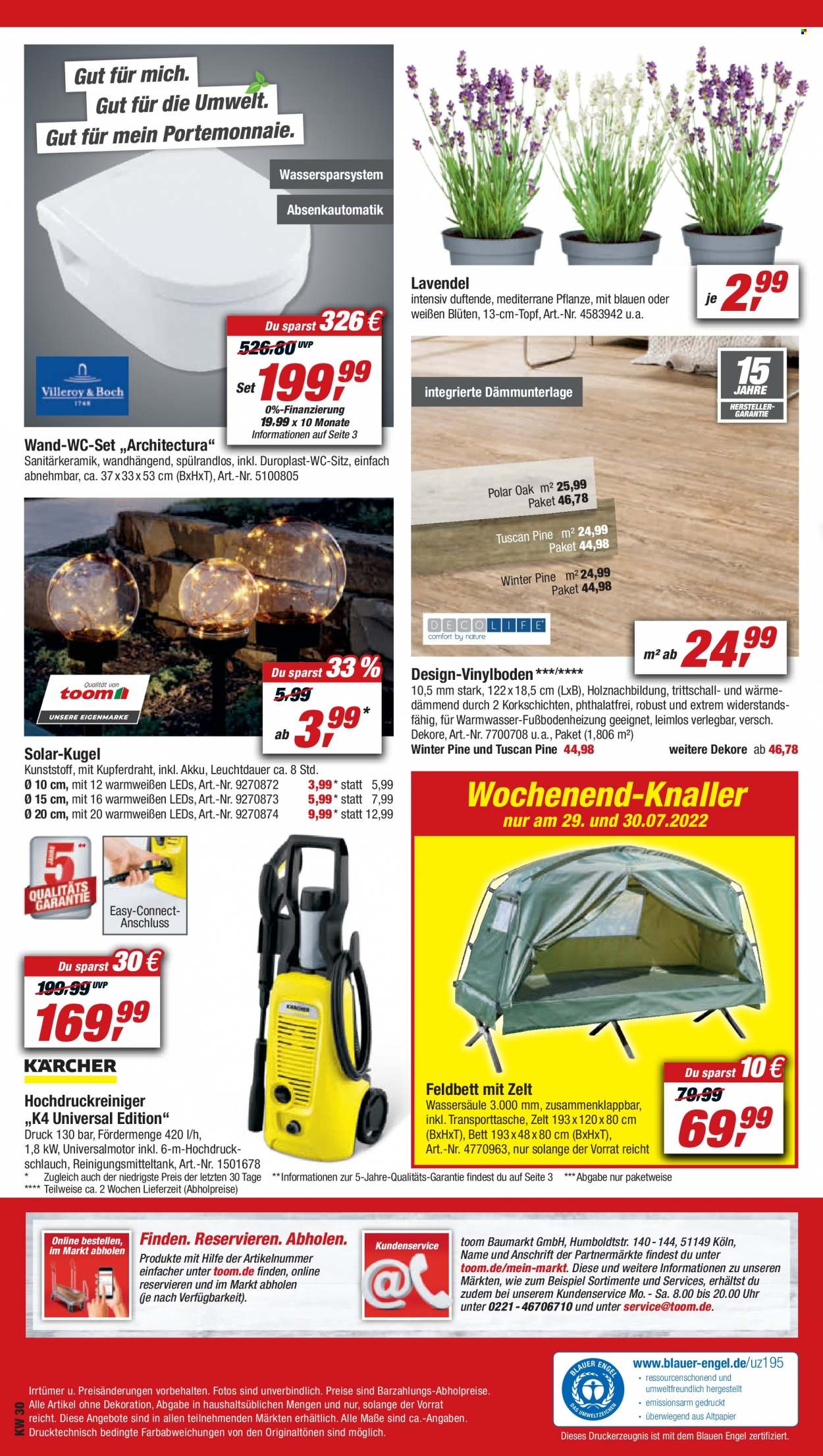 toom Baumarkt Prospekte  - 23.07.2022 - 29.07.2022. Seite 18