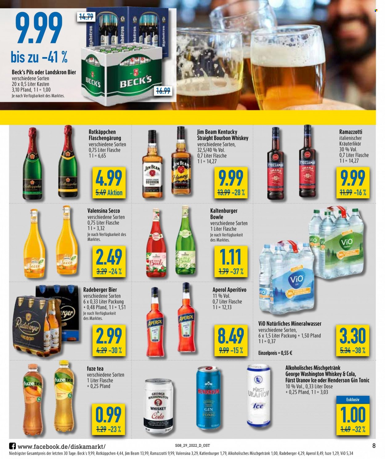 Diska Prospekte  - 18.07.2022 - 23.07.2022. Seite 8