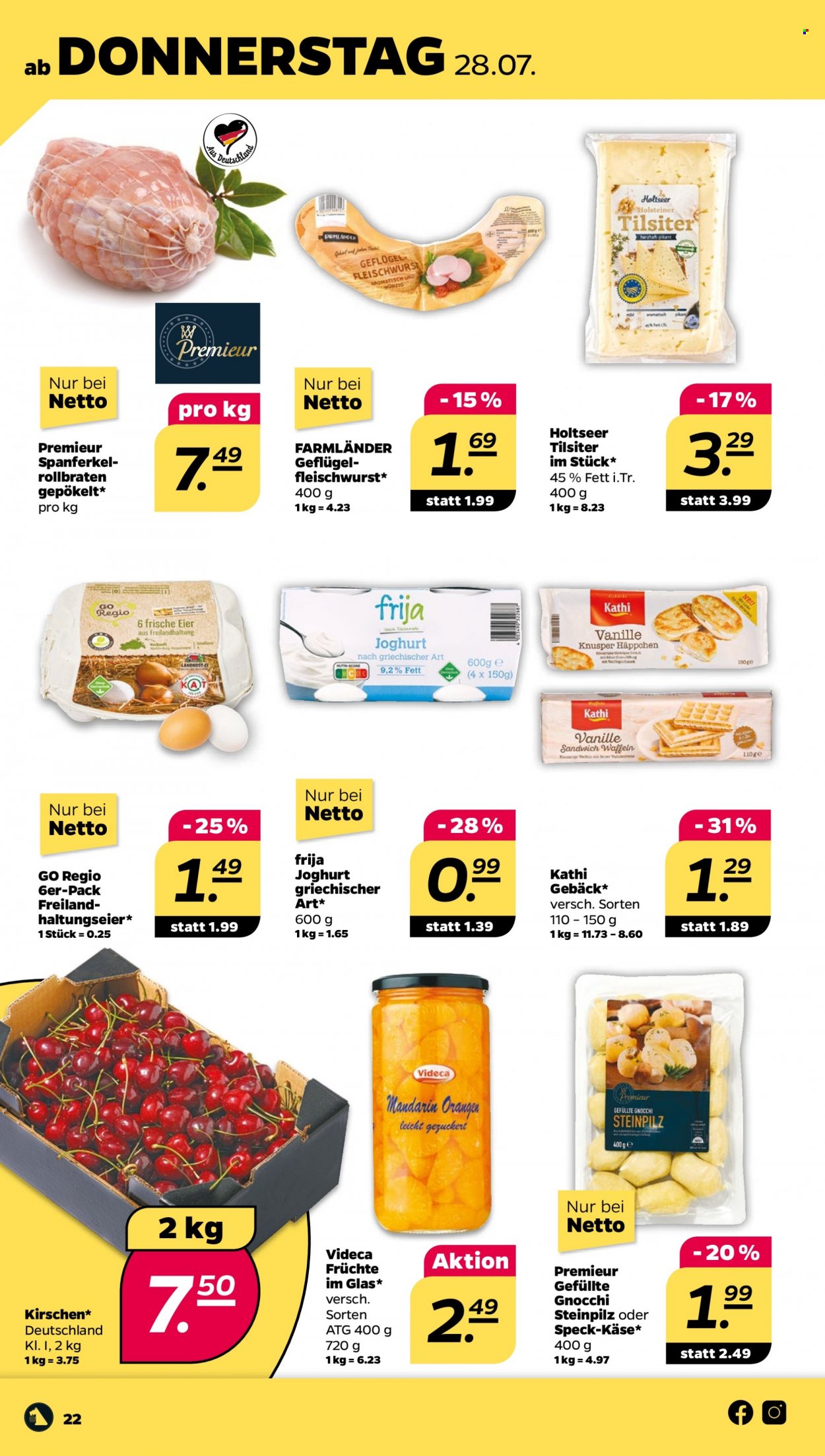 Netto Prospekte  - 25.07.2022 - 30.07.2022. Seite 22