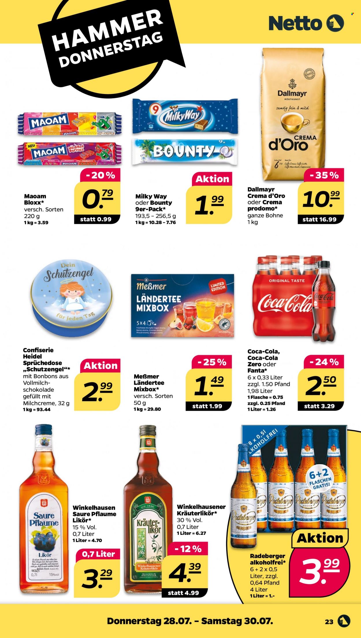 Netto Prospekte  - 25.07.2022 - 30.07.2022. Seite 23
