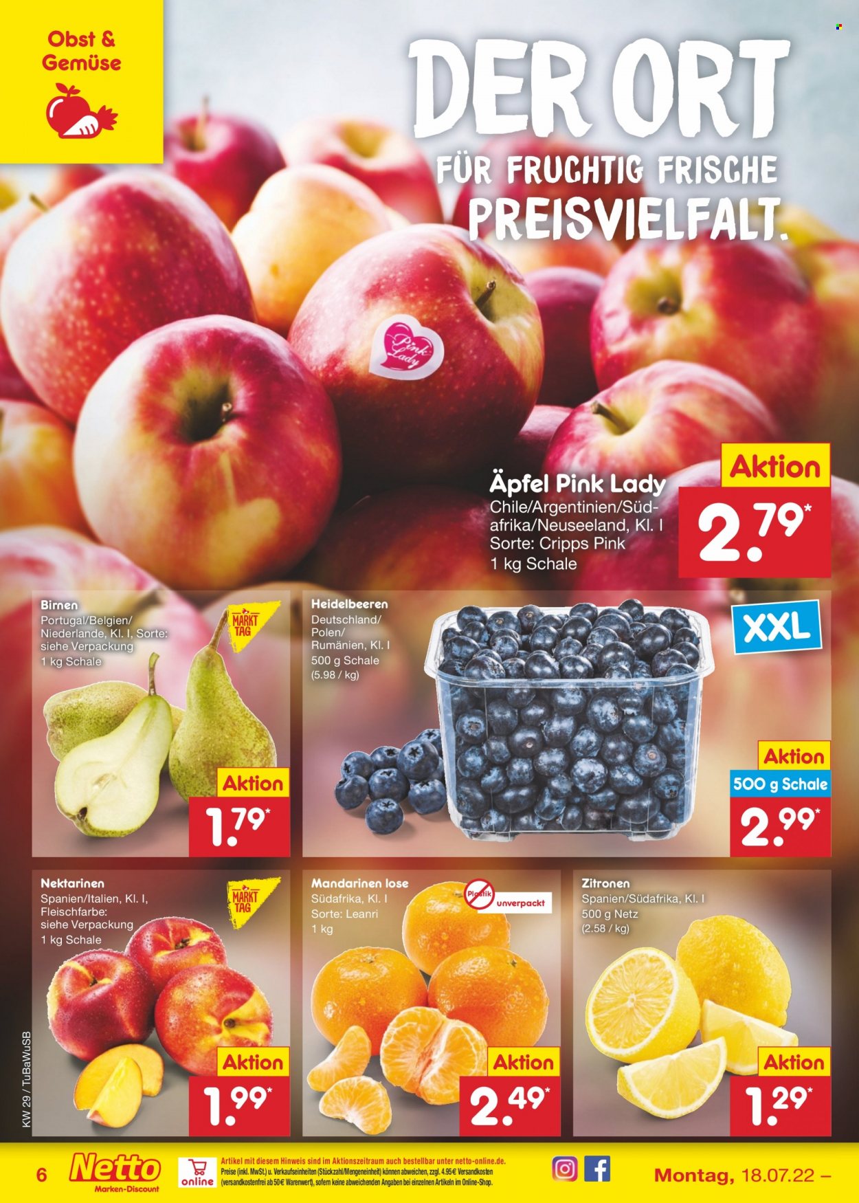 Netto Marken-Discount Prospekte  - 18.07.2022 - 23.07.2022. Seite 6