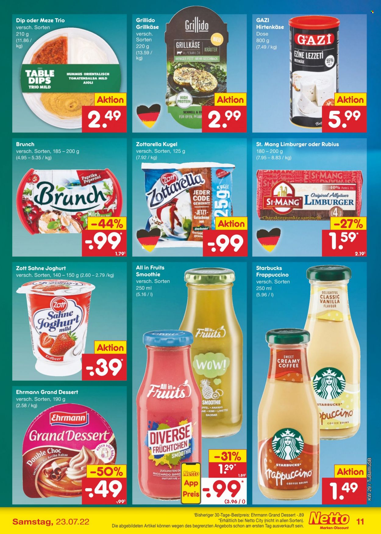Netto Marken-Discount Prospekte  - 18.07.2022 - 23.07.2022. Seite 11