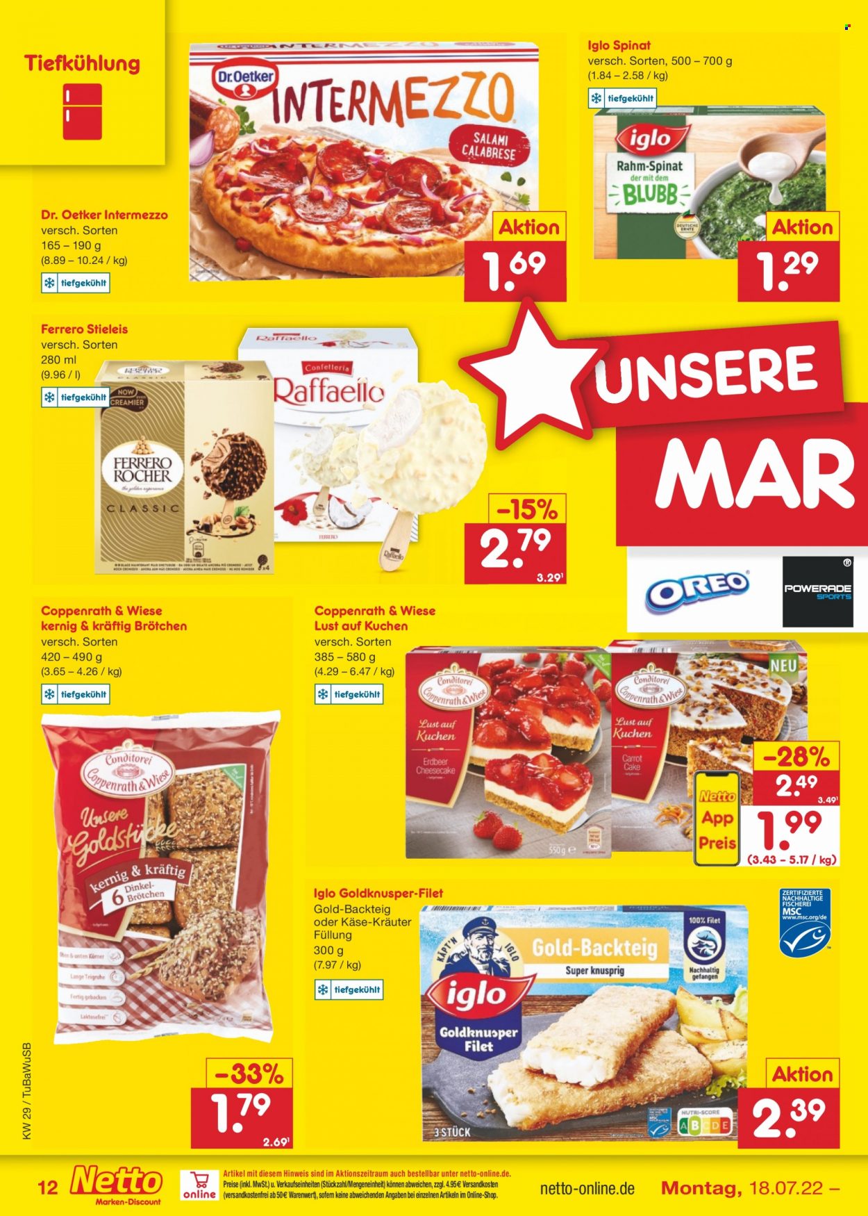 Netto Marken-Discount Prospekte  - 18.07.2022 - 23.07.2022. Seite 12