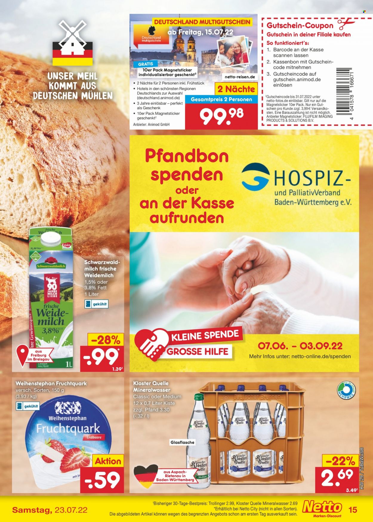 Netto Marken-Discount Prospekte  - 18.07.2022 - 23.07.2022. Seite 15