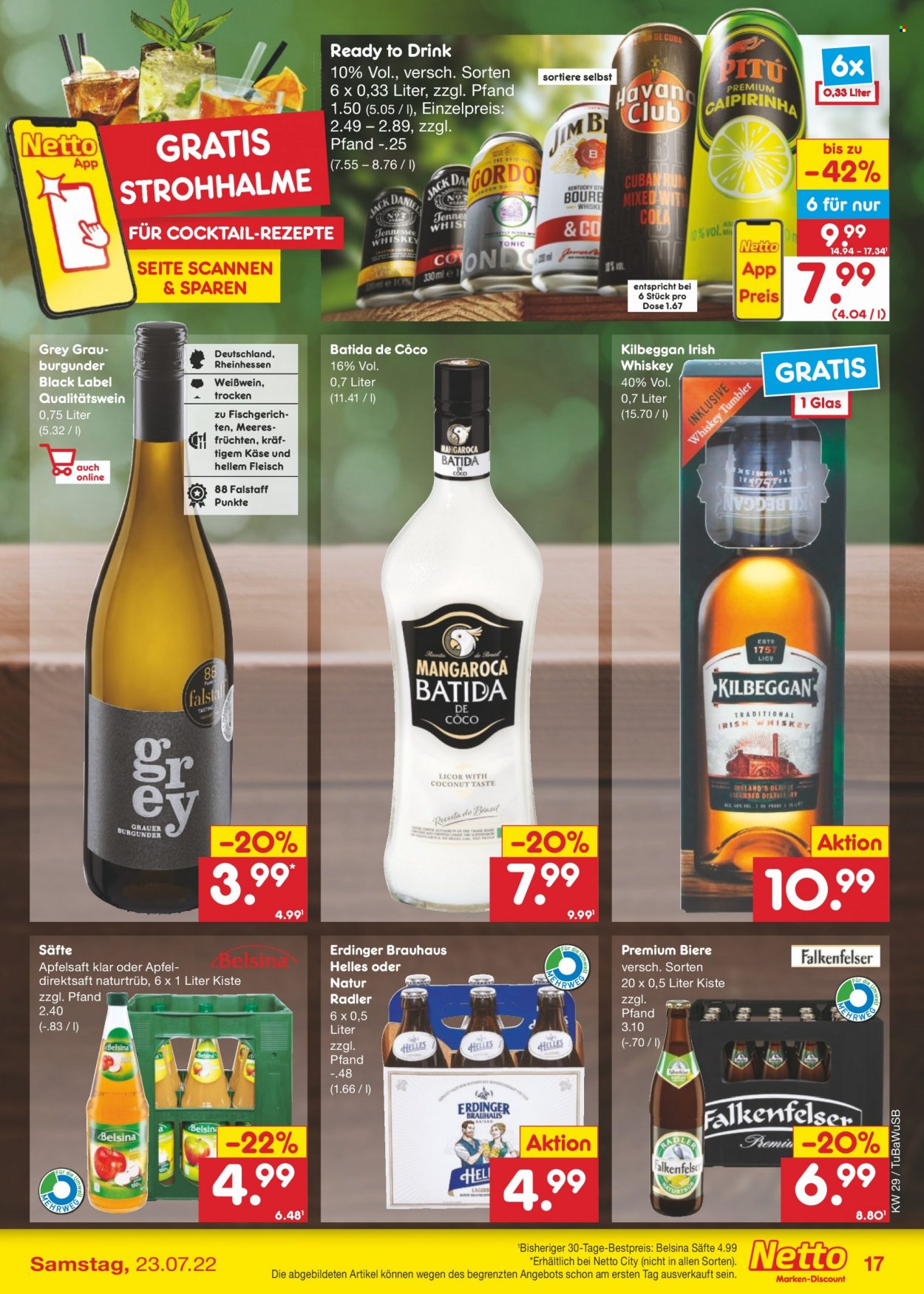 Netto Marken-Discount Prospekte  - 18.07.2022 - 23.07.2022. Seite 17