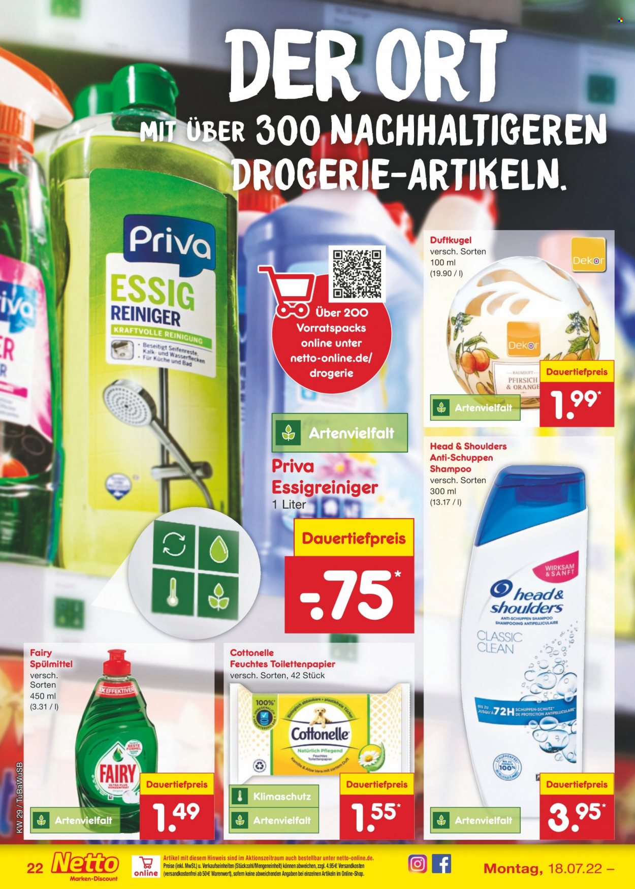 Netto Marken-Discount Prospekte  - 18.07.2022 - 23.07.2022. Seite 22