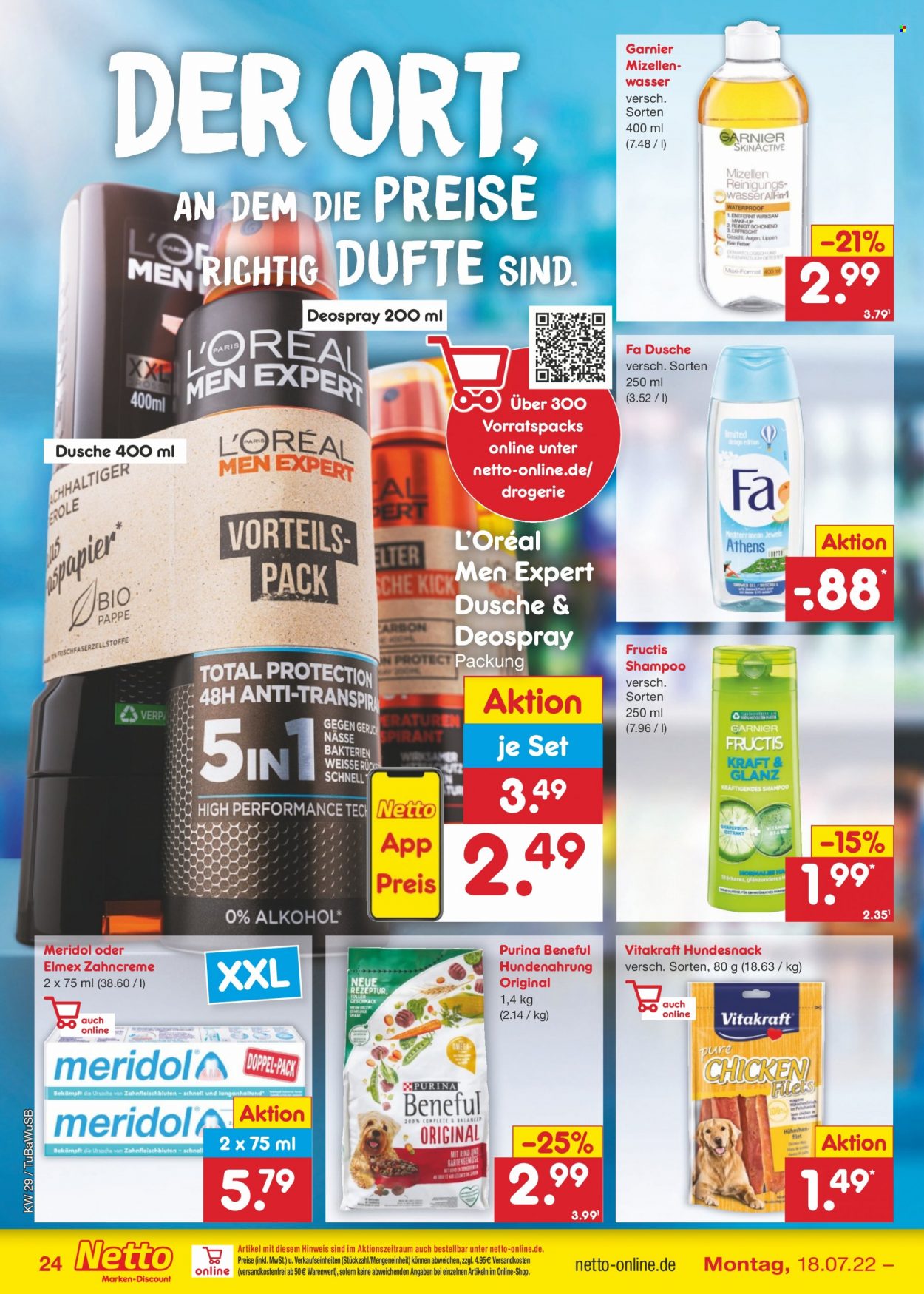 Netto Marken-Discount Prospekte  - 18.07.2022 - 23.07.2022. Seite 24