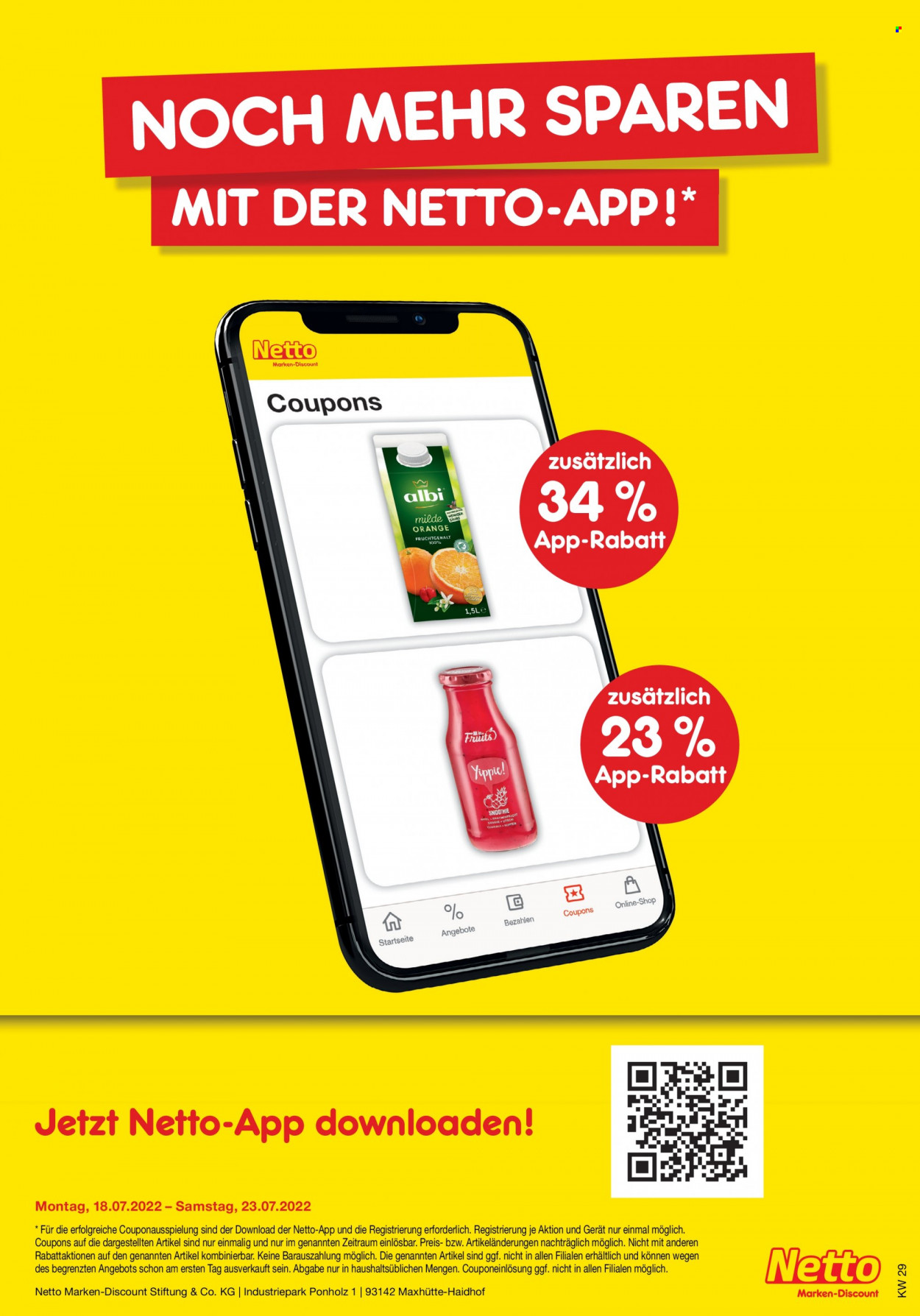 Netto Marken-Discount Prospekte  - 18.07.2022 - 23.07.2022. Seite 41
