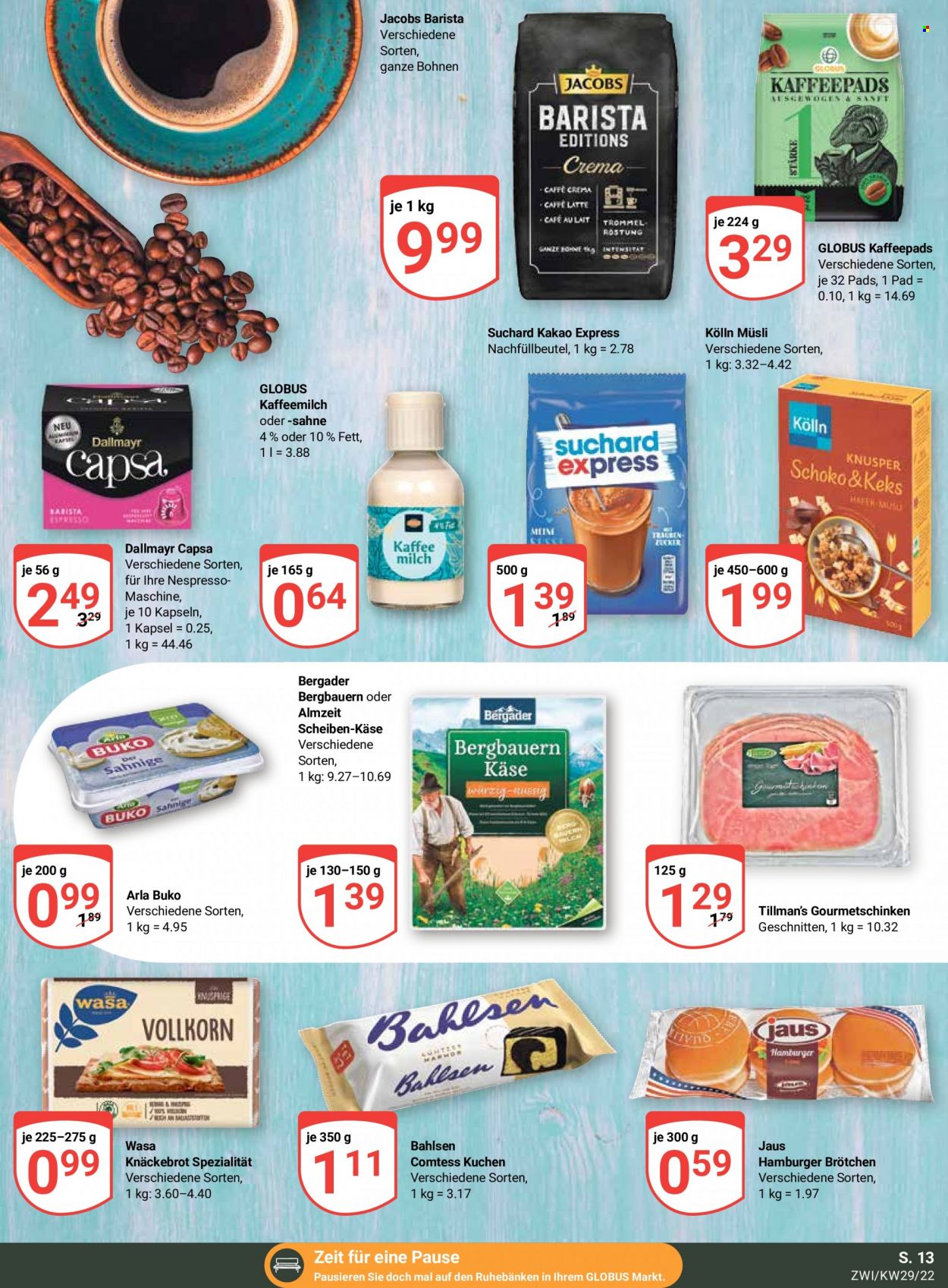 Globus Prospekte  - 18.07.2022 - 23.07.2022. Seite 13