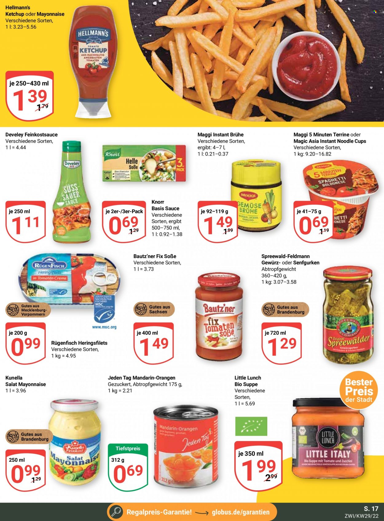 Globus Prospekte  - 18.07.2022 - 23.07.2022. Seite 17
