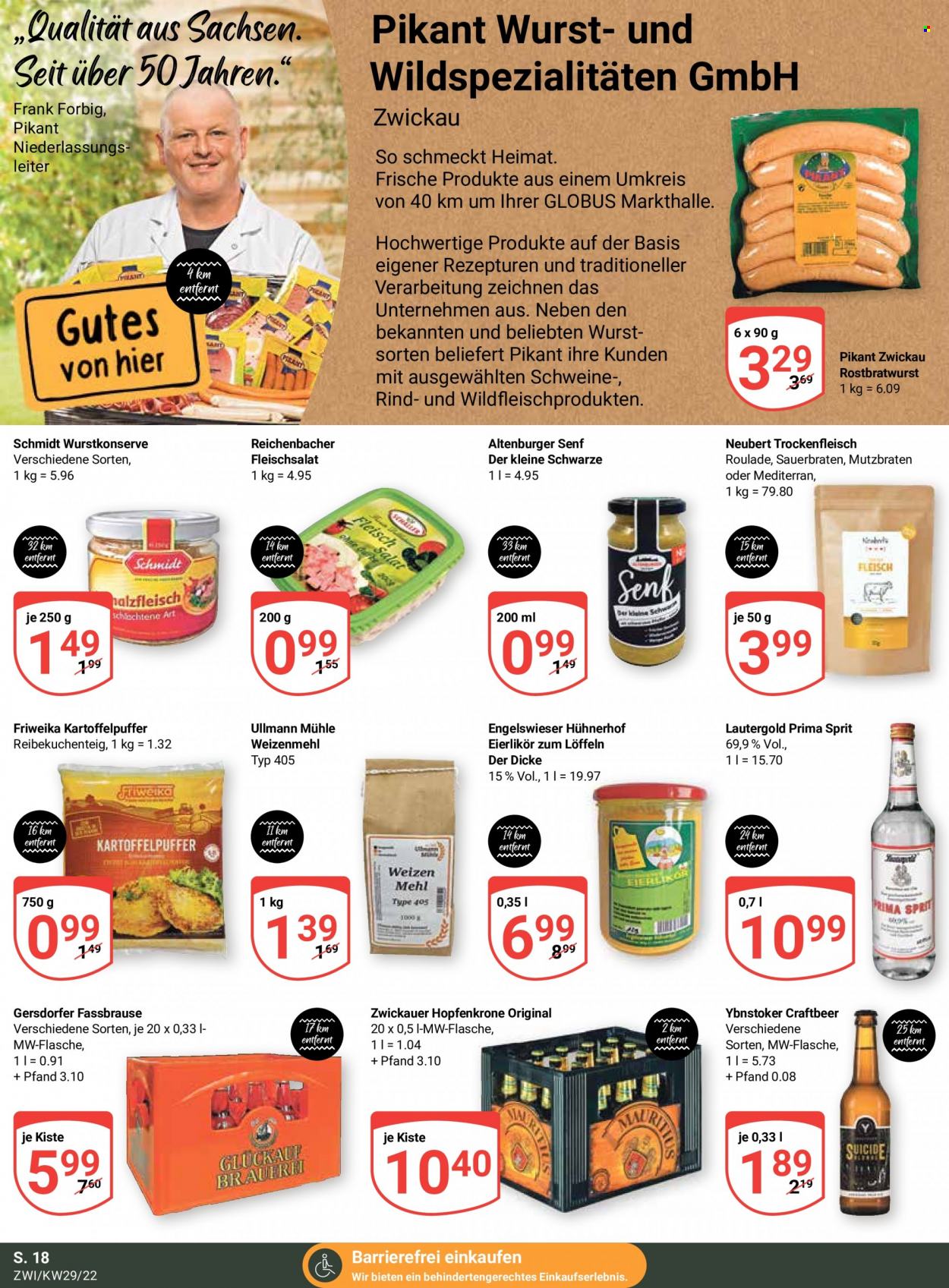 Globus Prospekte  - 18.07.2022 - 23.07.2022. Seite 18