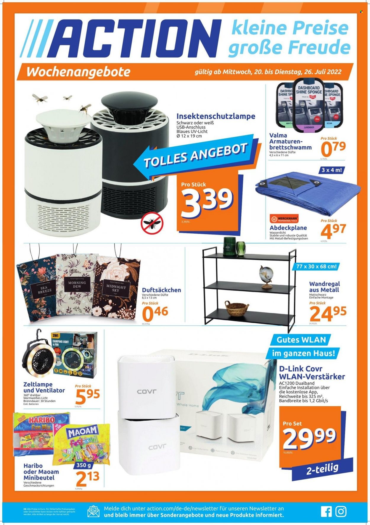 Action Prospekte  - 20.07.2022 - 26.07.2022. Seite 1