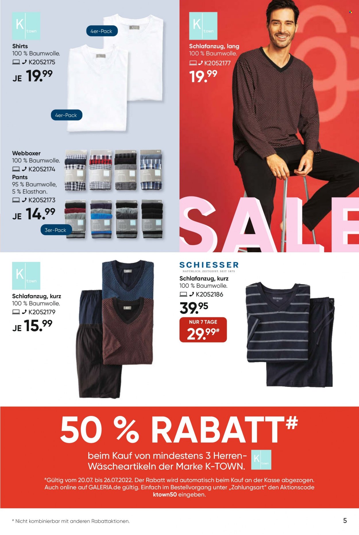 GALERIA Karstadt Kaufhof Prospekte  - 20.07.2022 - 26.07.2022. Seite 5