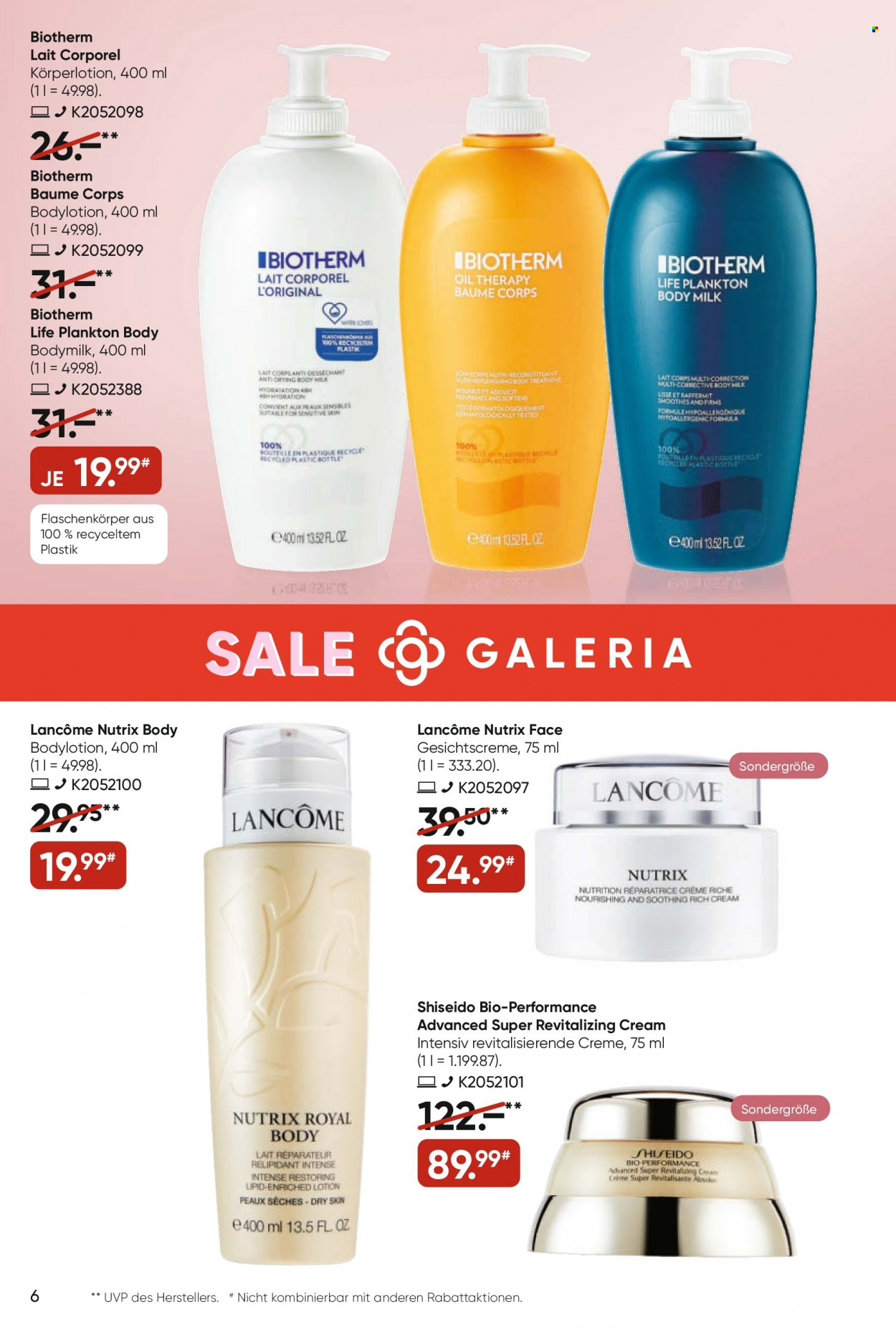 GALERIA Karstadt Kaufhof Prospekte  - 20.07.2022 - 26.07.2022. Seite 6