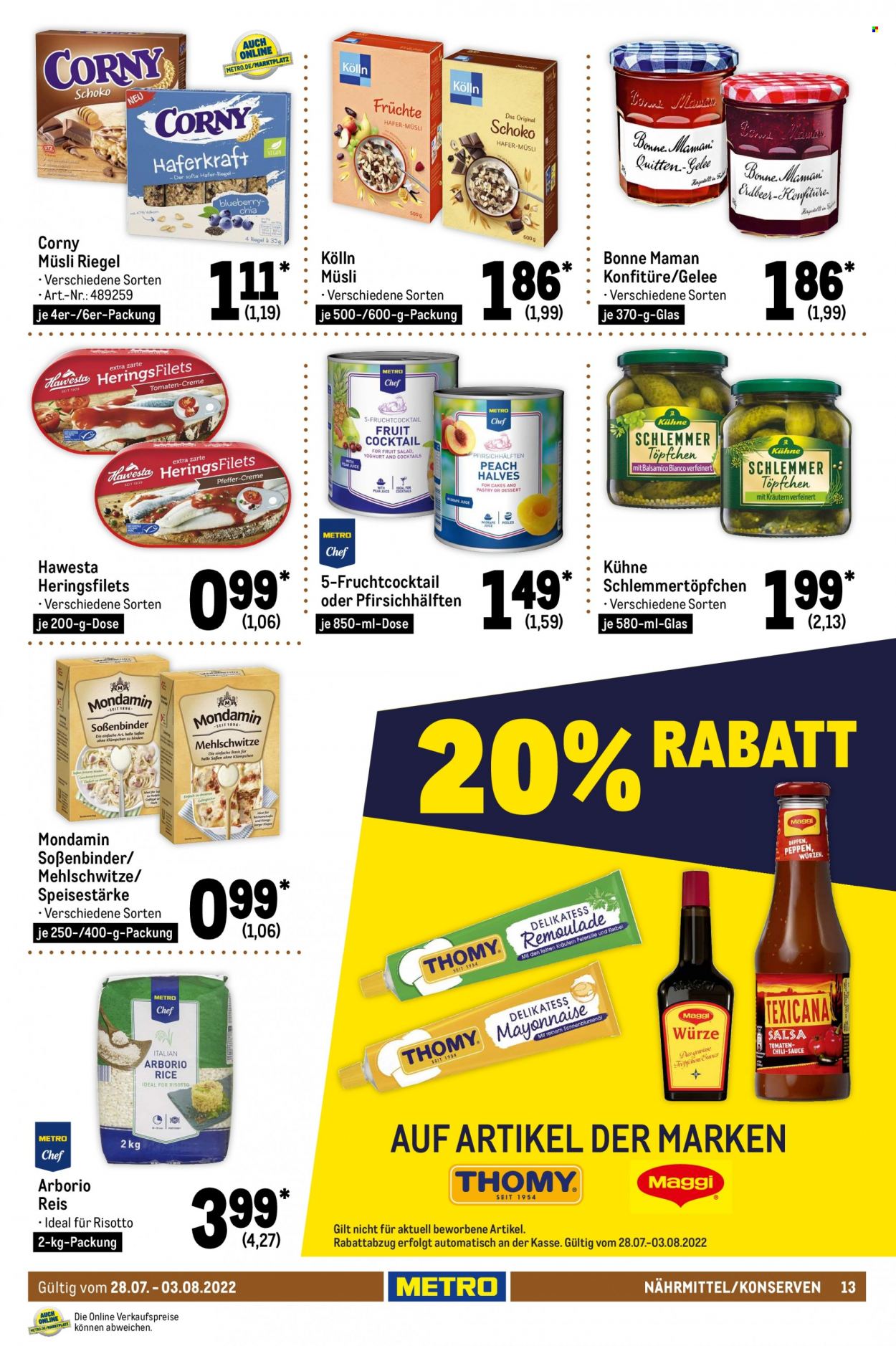 Metro Prospekte  - 28.07.2022 - 3.08.2022. Seite 13