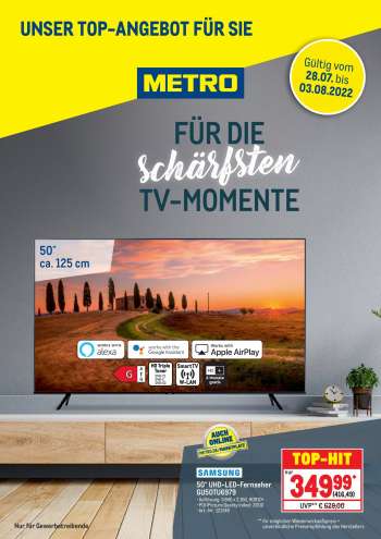 Prospekte Metro - 28.07.2022 - 3.08.2022.