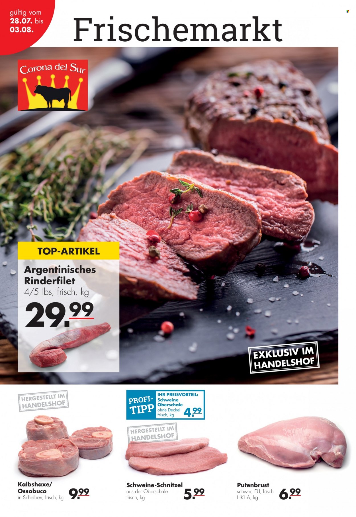 Handelshof Prospekte  - 28.07.2022 - 3.08.2022. Seite 2