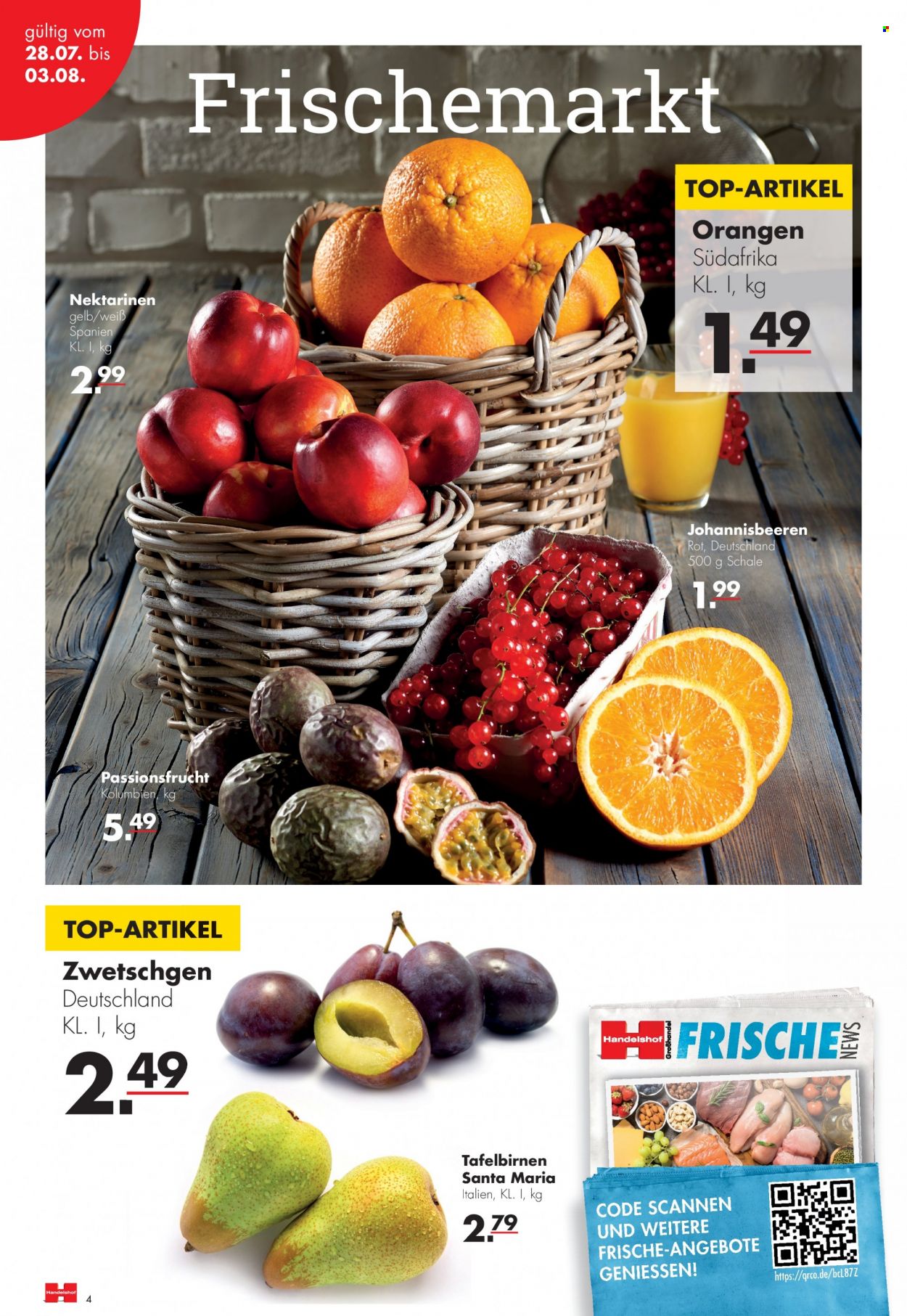 Handelshof Prospekte  - 28.07.2022 - 3.08.2022. Seite 4