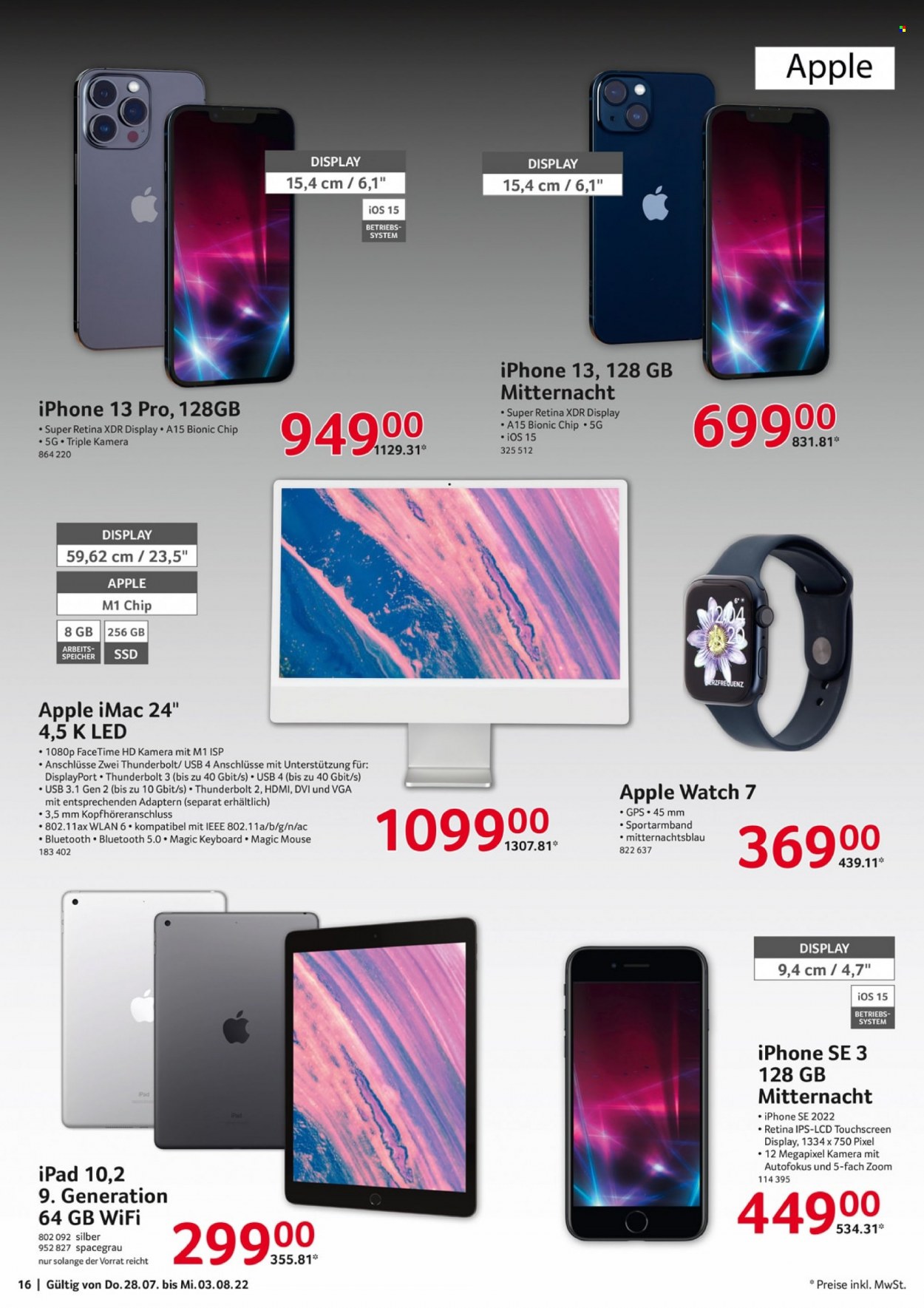 Selgros Prospekte  - 28.07.2022 - 3.08.2022. Seite 16