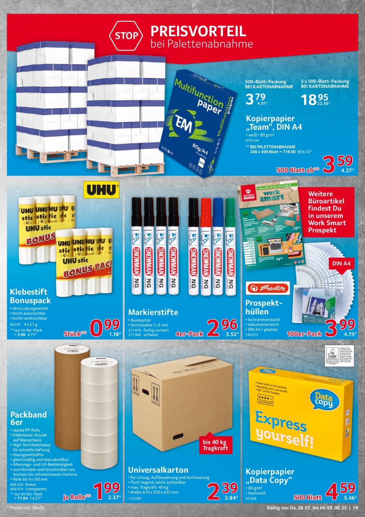 Selgros Prospekte  - 28.07.2022 - 3.08.2022. Seite 19