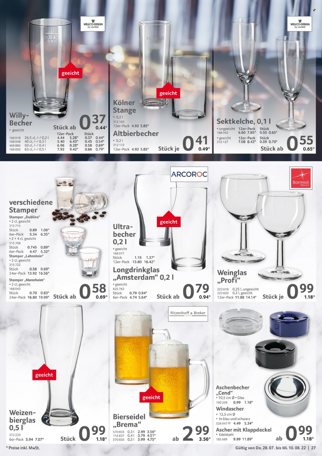 Selgros Prospekte  - 28.07.2022 - 10.08.2022. Seite 27