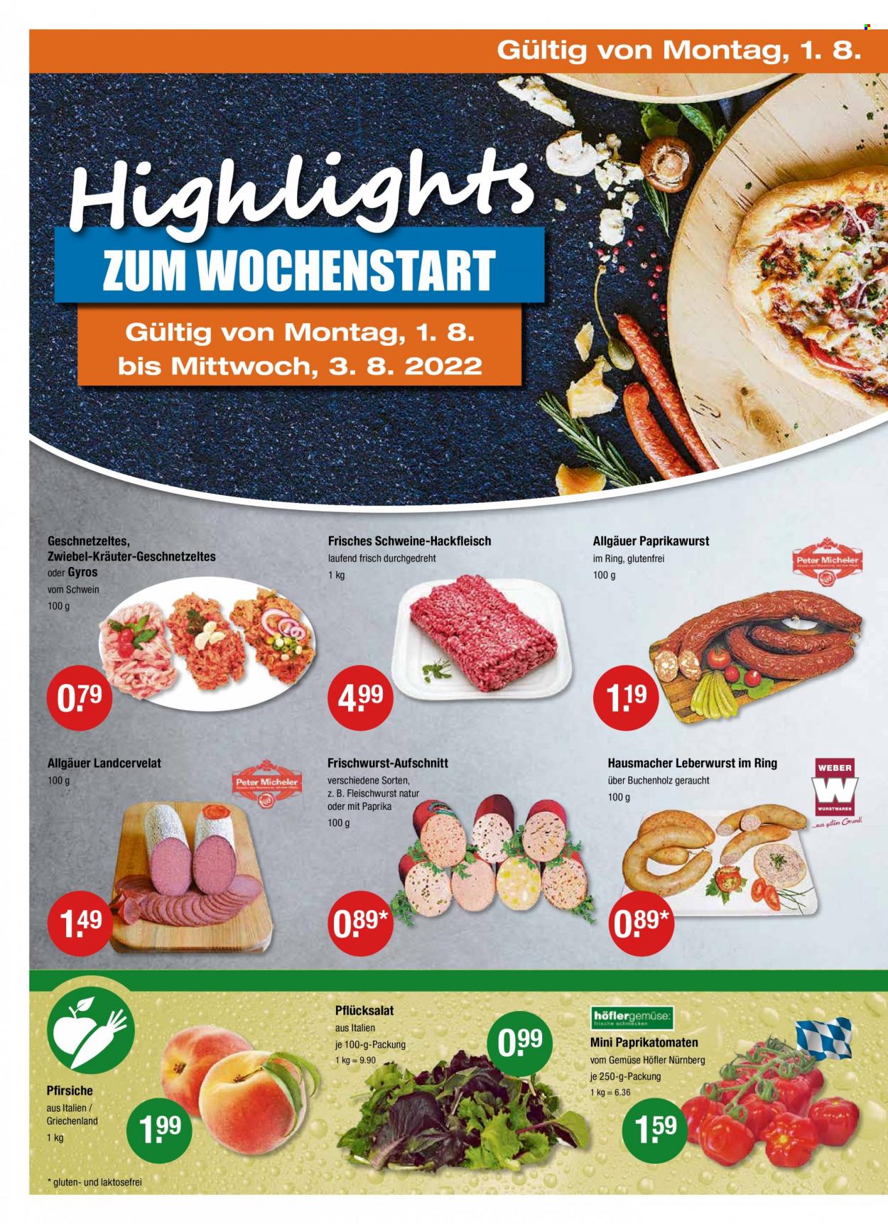 V-Markt Prospekte  - 28.07.2022 - 3.08.2022. Seite 22