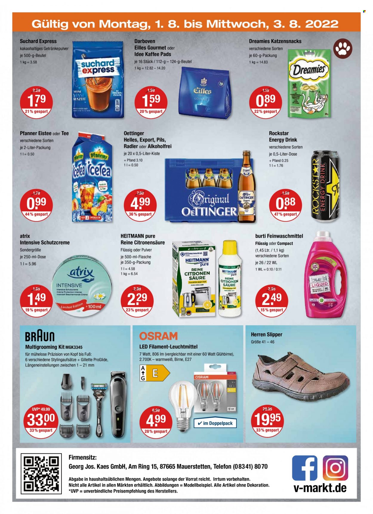 V-Markt Prospekte  - 28.07.2022 - 3.08.2022. Seite 24