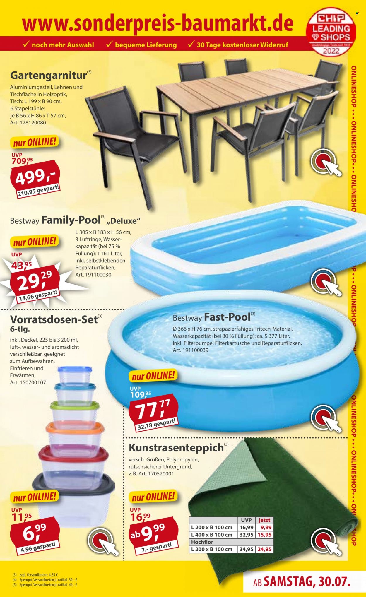 Sonderpreis-Baumarkt Prospekte  - 30.07.2022 - 5.08.2022. Seite 9