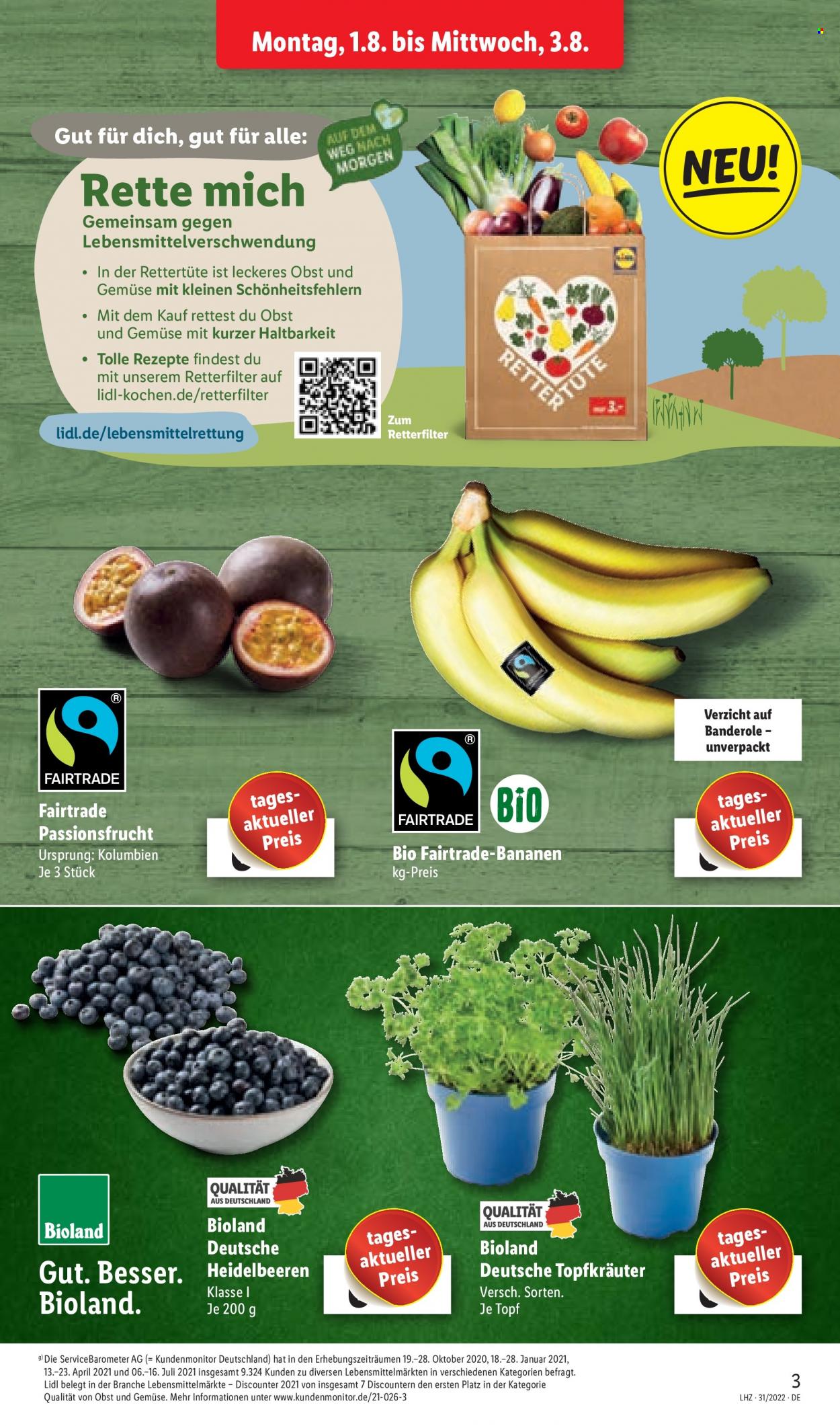 Lidl Prospekte  - 1.08.2022 - 6.08.2022. Seite 3