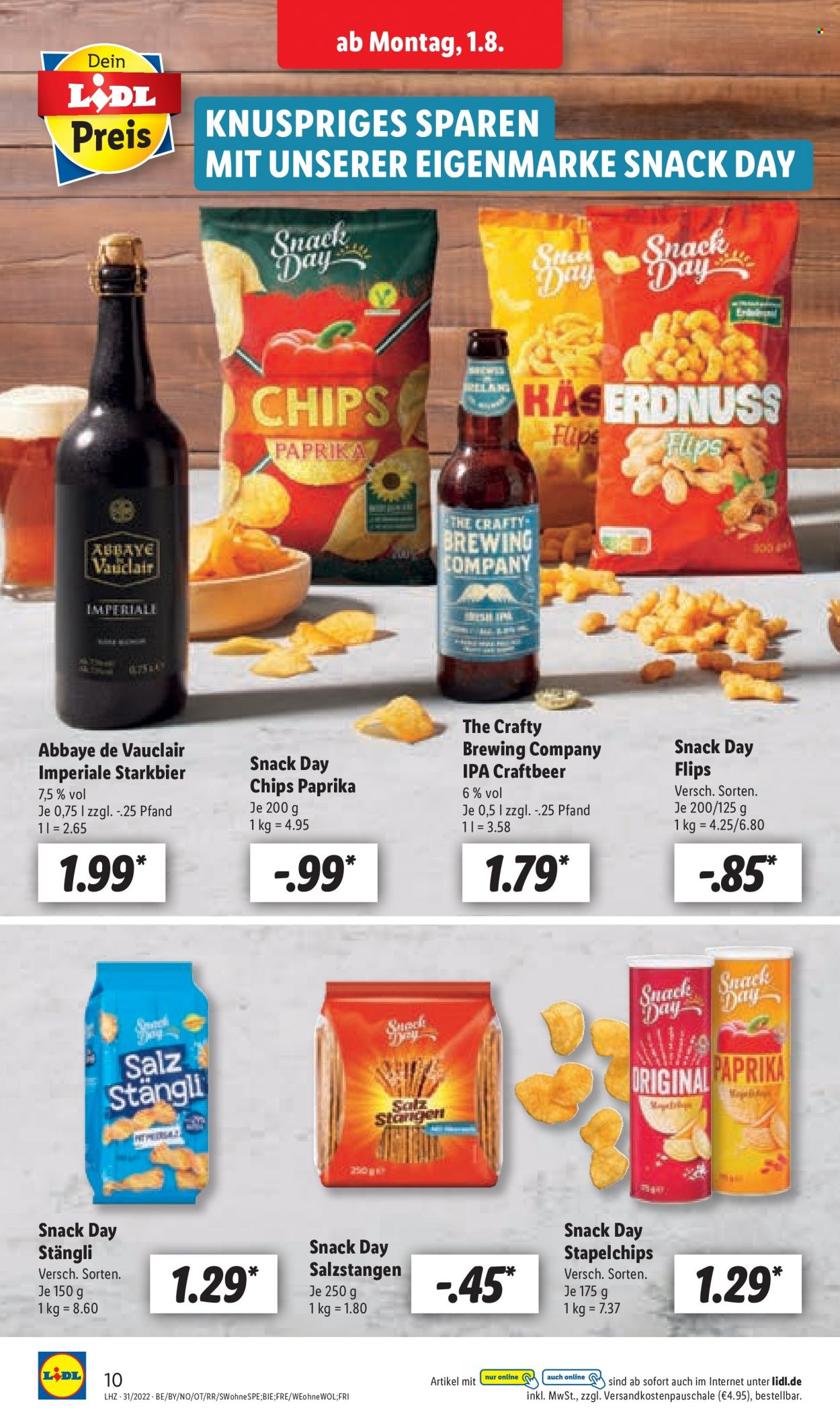 Lidl Prospekte  - 1.08.2022 - 6.08.2022. Seite 10