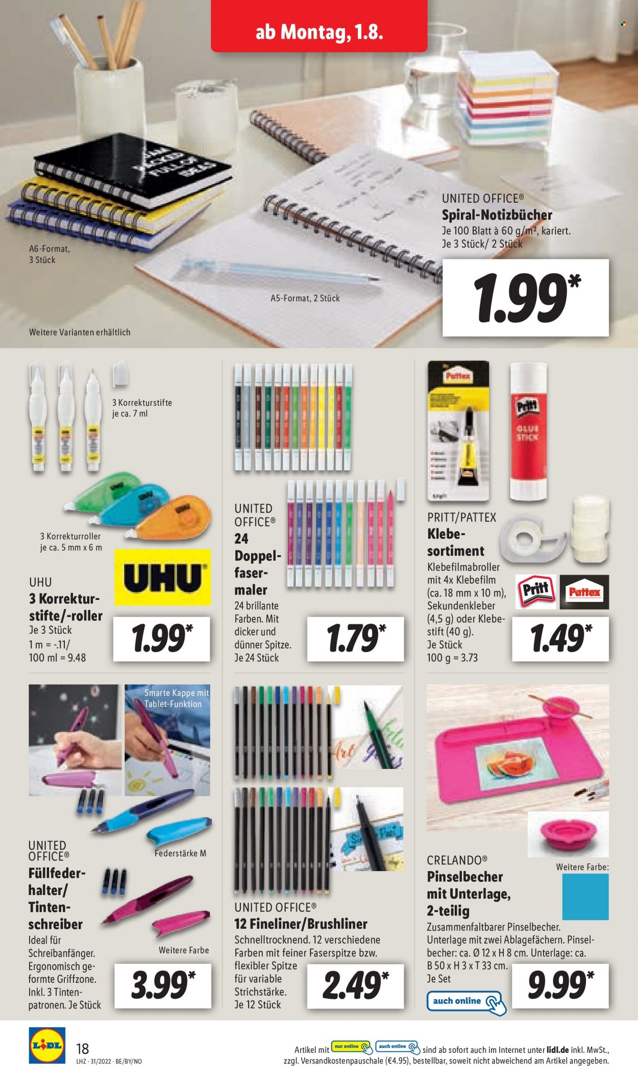 Lidl Prospekte  - 1.08.2022 - 6.08.2022. Seite 18