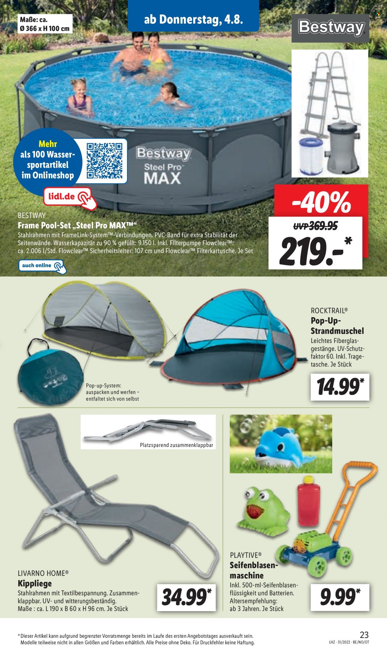Lidl Prospekte  - 1.08.2022 - 6.08.2022. Seite 23